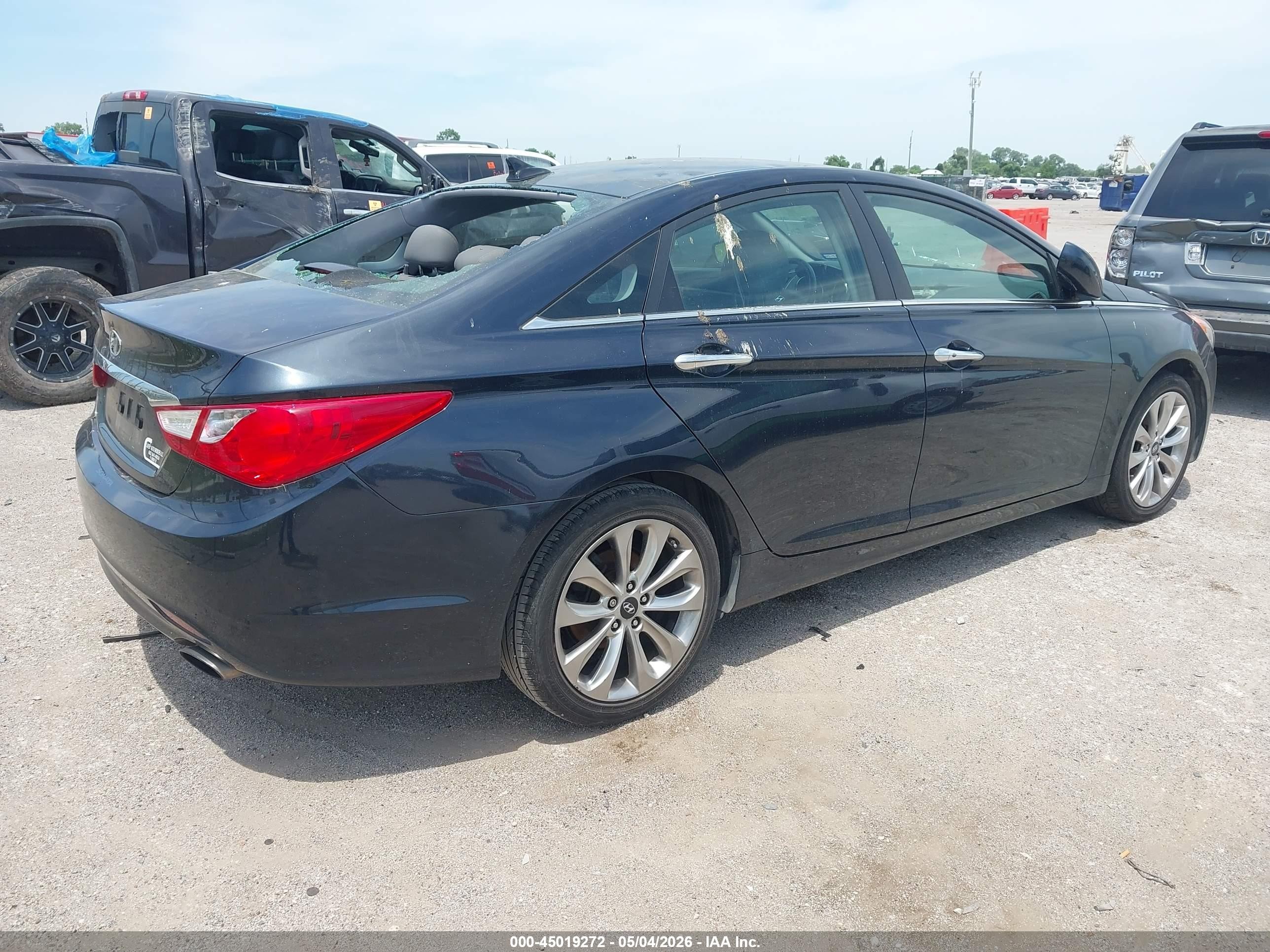 2011 Hyundai Sonata Se Blue vin: 5NPEC4AC7BH288277