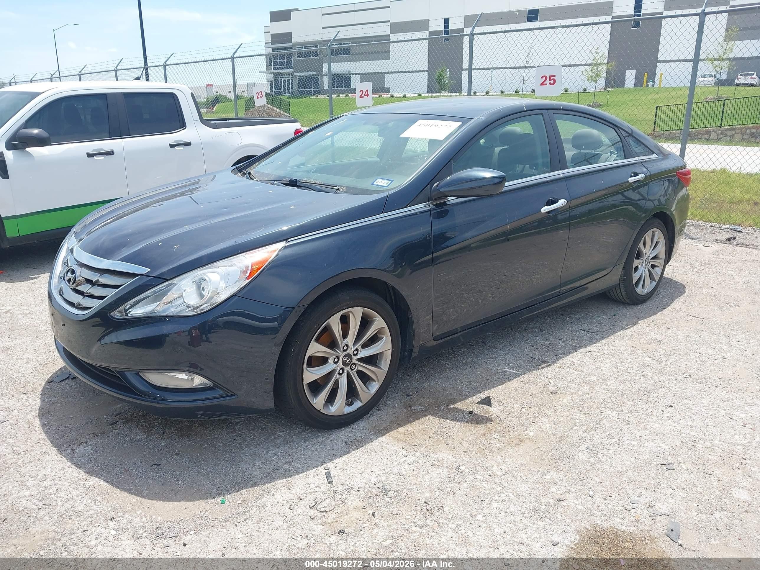 2011 Hyundai Sonata Se Blue vin: 5NPEC4AC7BH288277
