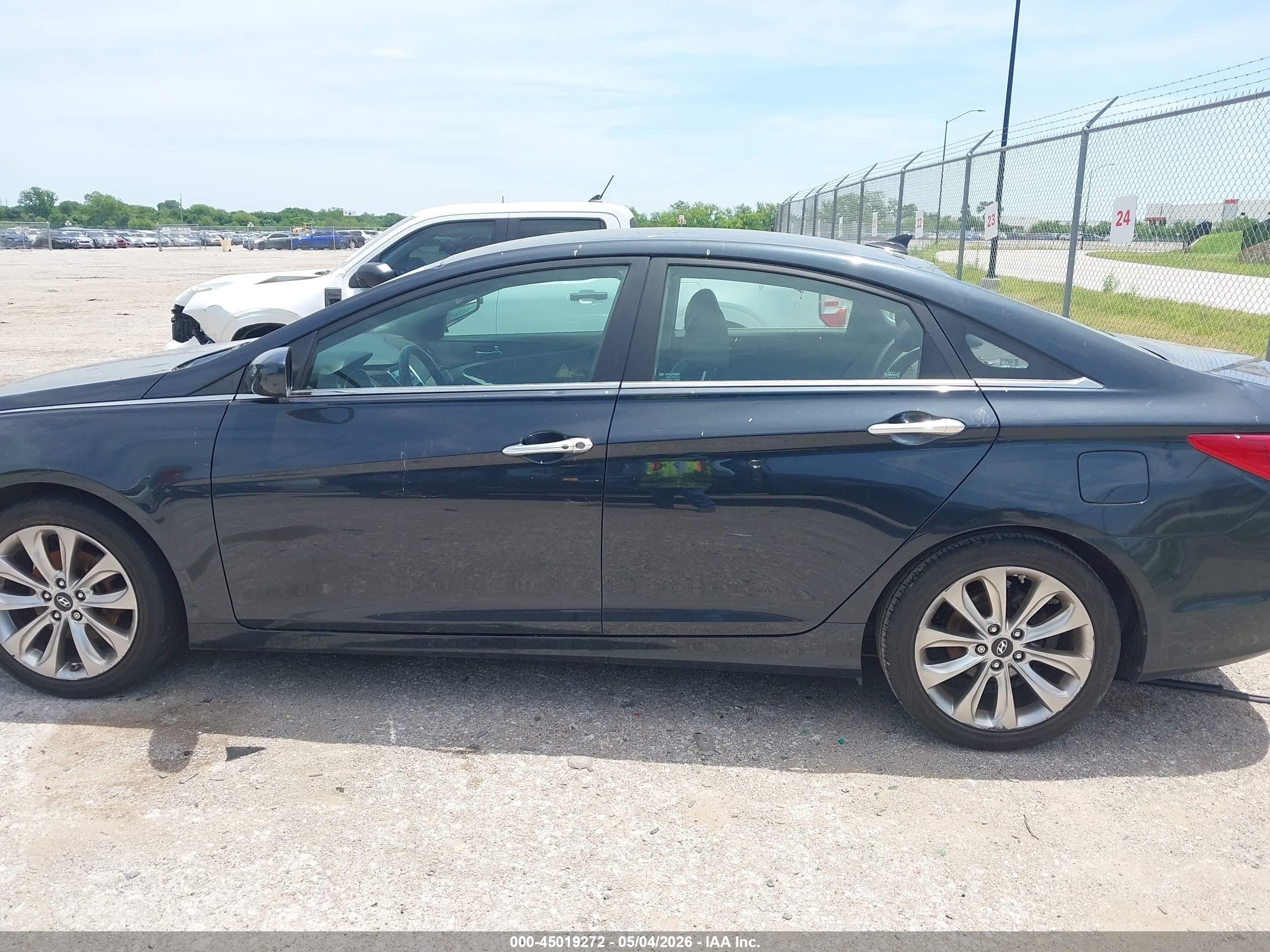 2011 Hyundai Sonata Se Blue vin: 5NPEC4AC7BH288277
