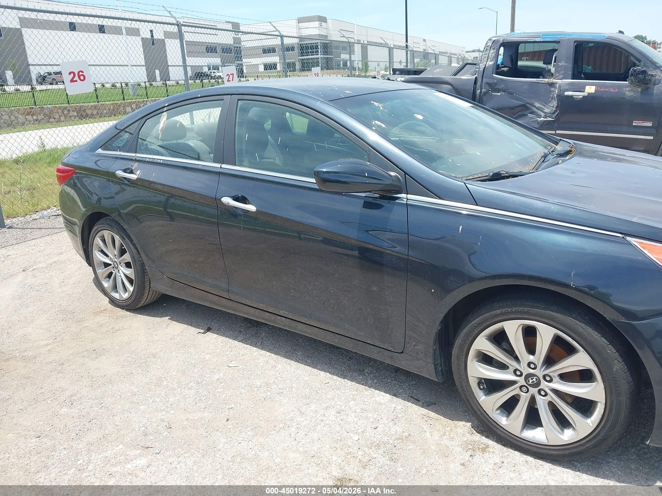 2011 Hyundai Sonata Se Blue vin: 5NPEC4AC7BH288277