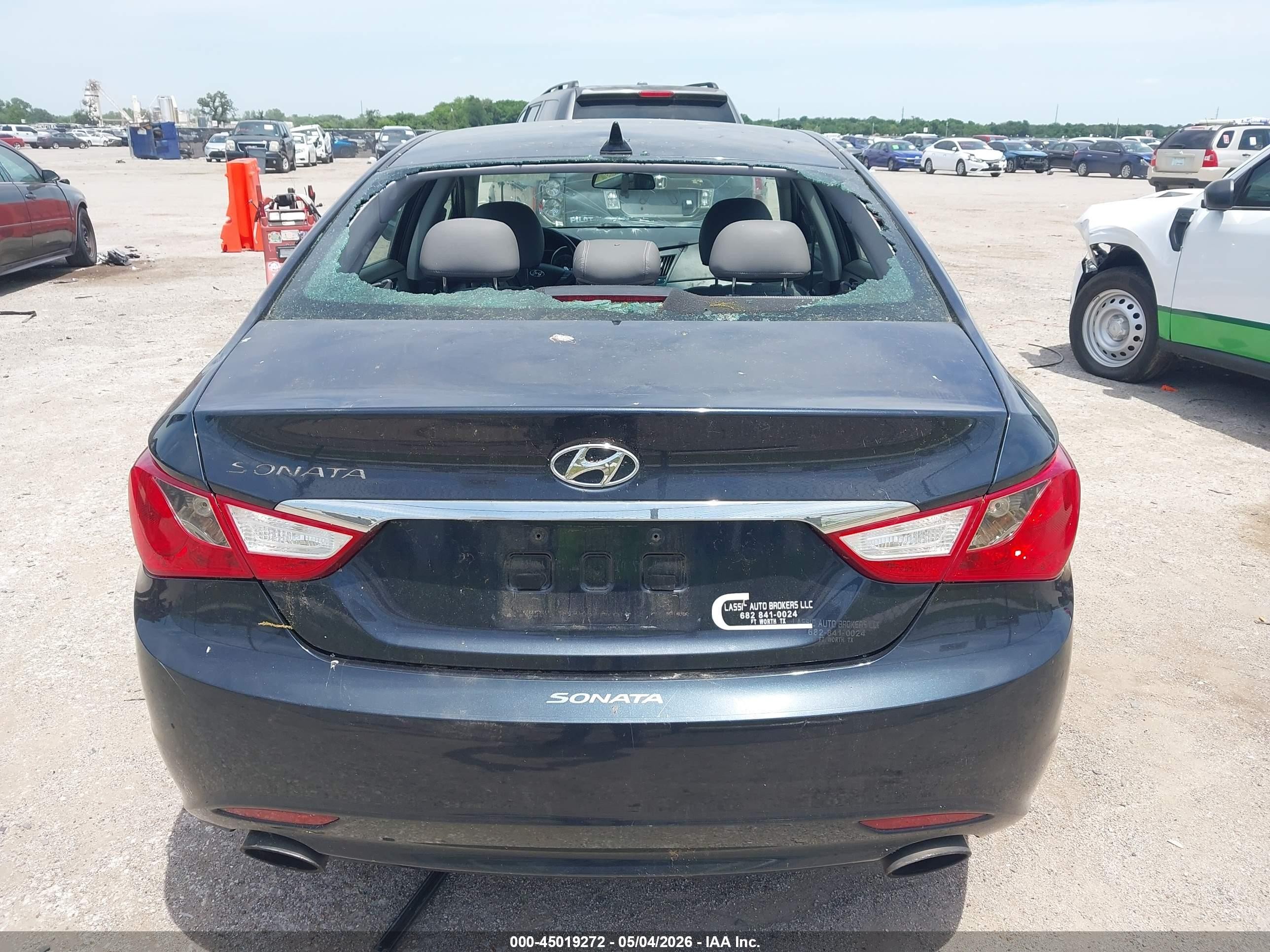 2011 Hyundai Sonata Se Blue vin: 5NPEC4AC7BH288277