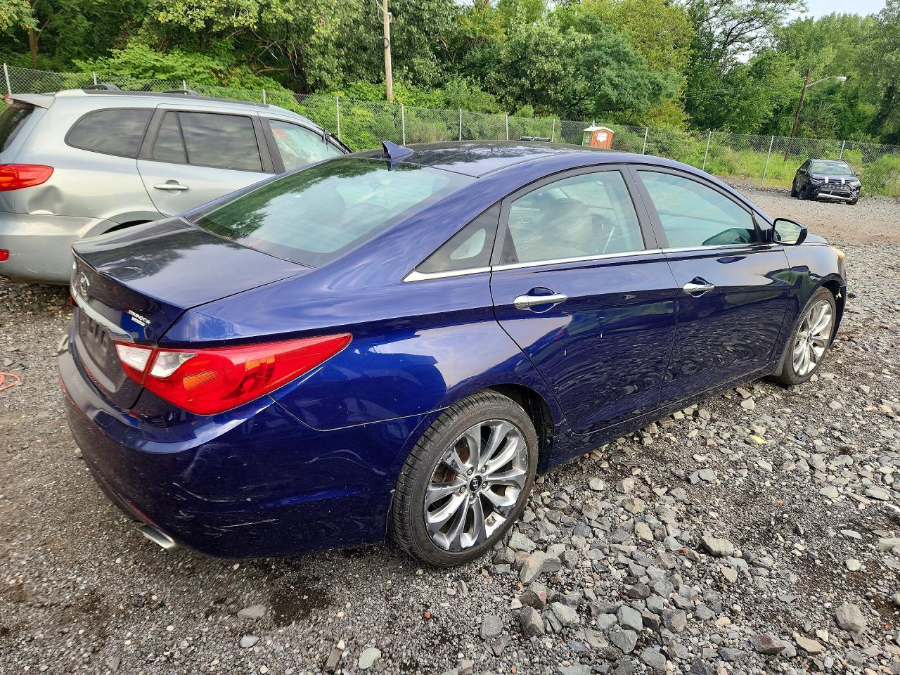 2011 Hyundai Sonata Se Blue vin: 5NPEC4AC7BH289400