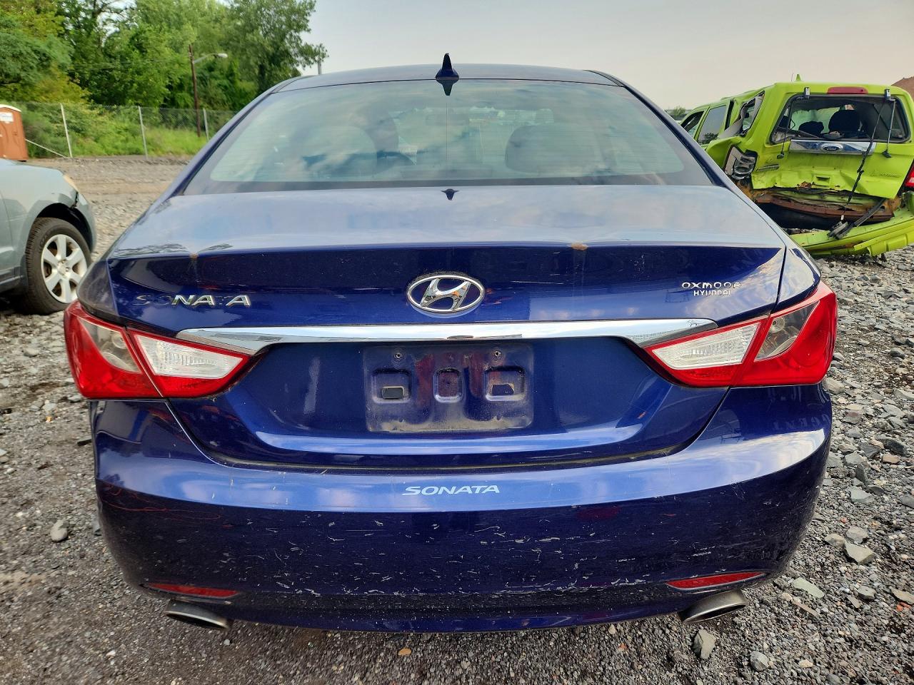 2011 Hyundai Sonata Se Blue vin: 5NPEC4AC7BH289400