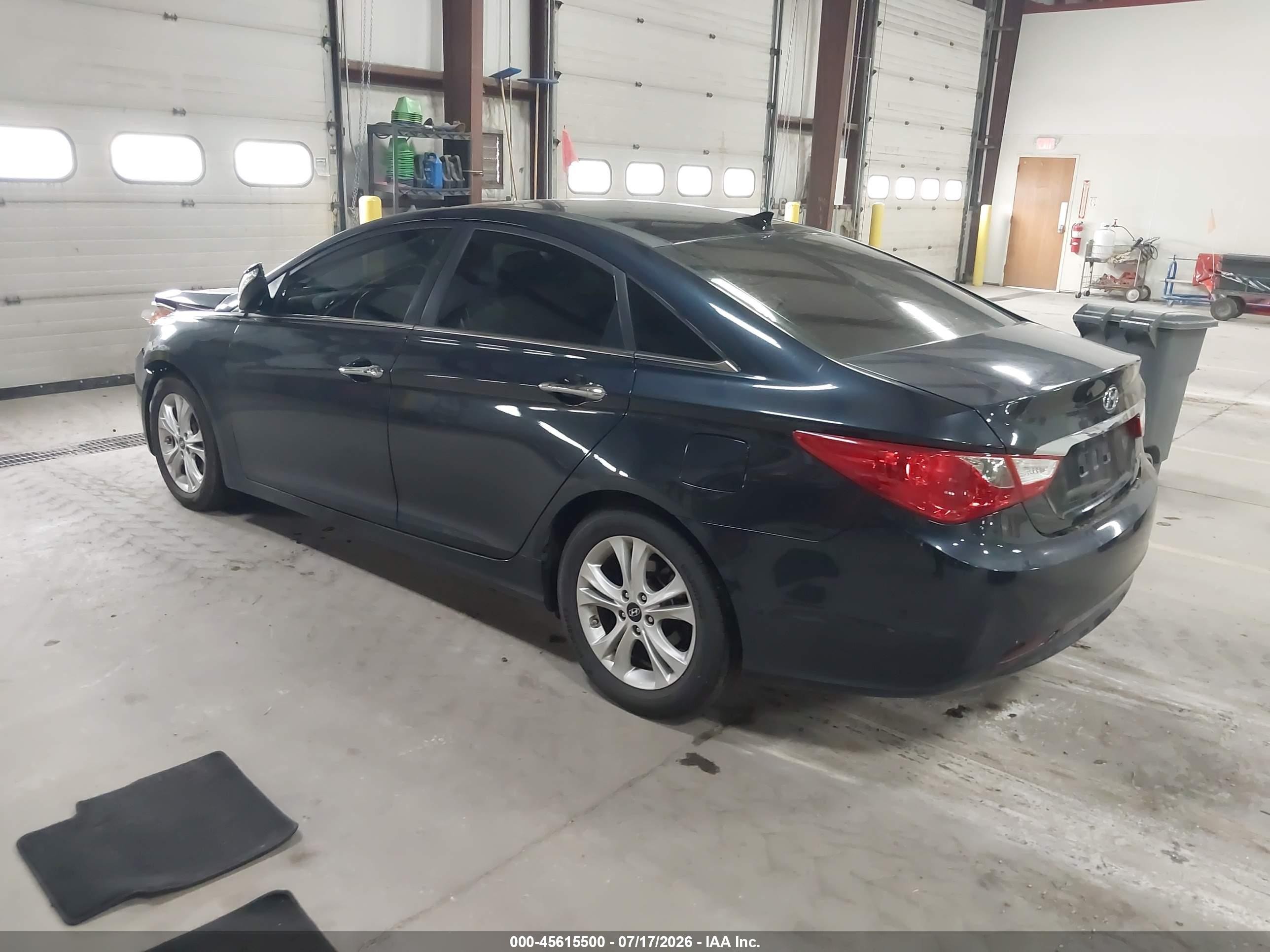 2012 Hyundai Sonata Limited Dark Blue vin: 5NPEC4AC7CH309369