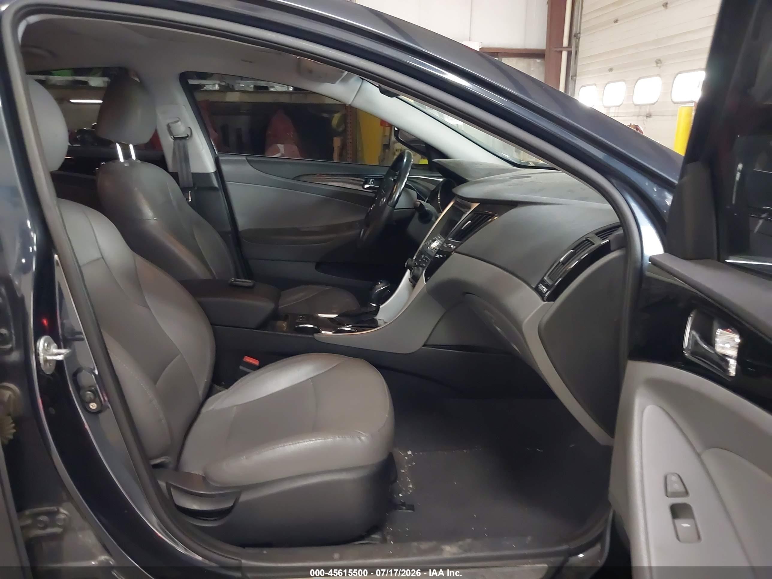 2012 Hyundai Sonata Limited Dark Blue vin: 5NPEC4AC7CH309369
