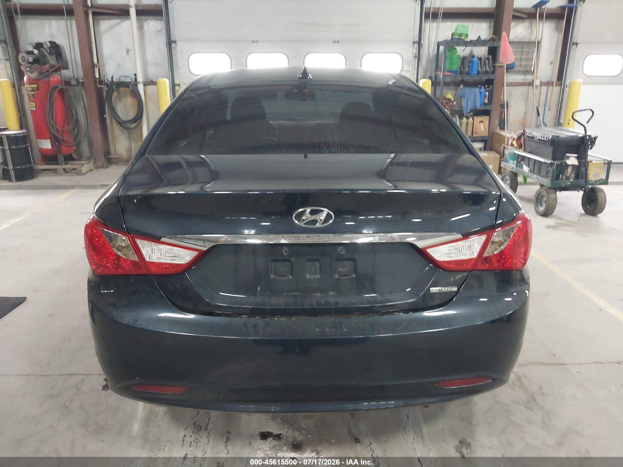 2012 Hyundai Sonata Limited Dark Blue vin: 5NPEC4AC7CH309369