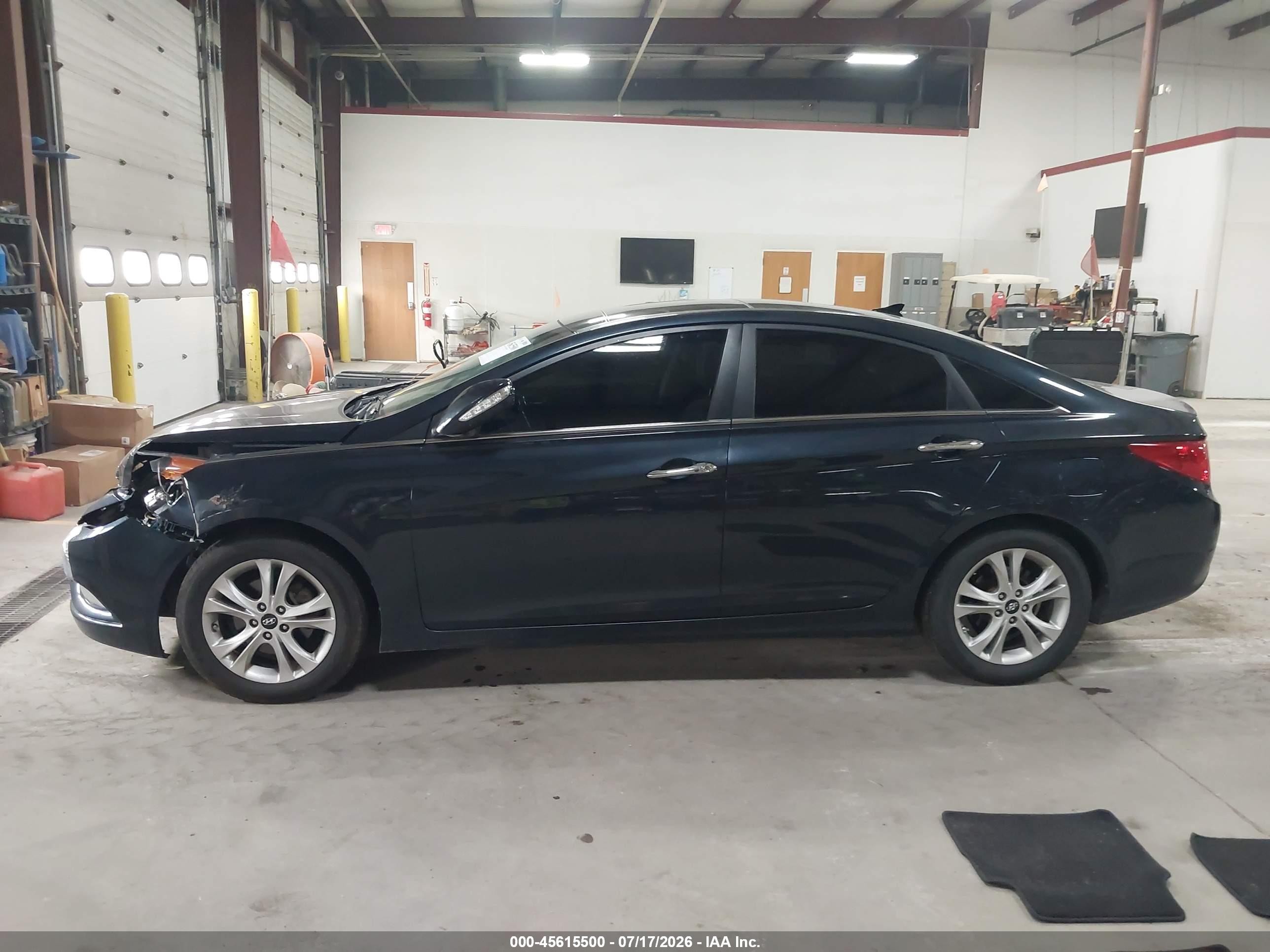 2012 Hyundai Sonata Limited Dark Blue vin: 5NPEC4AC7CH309369
