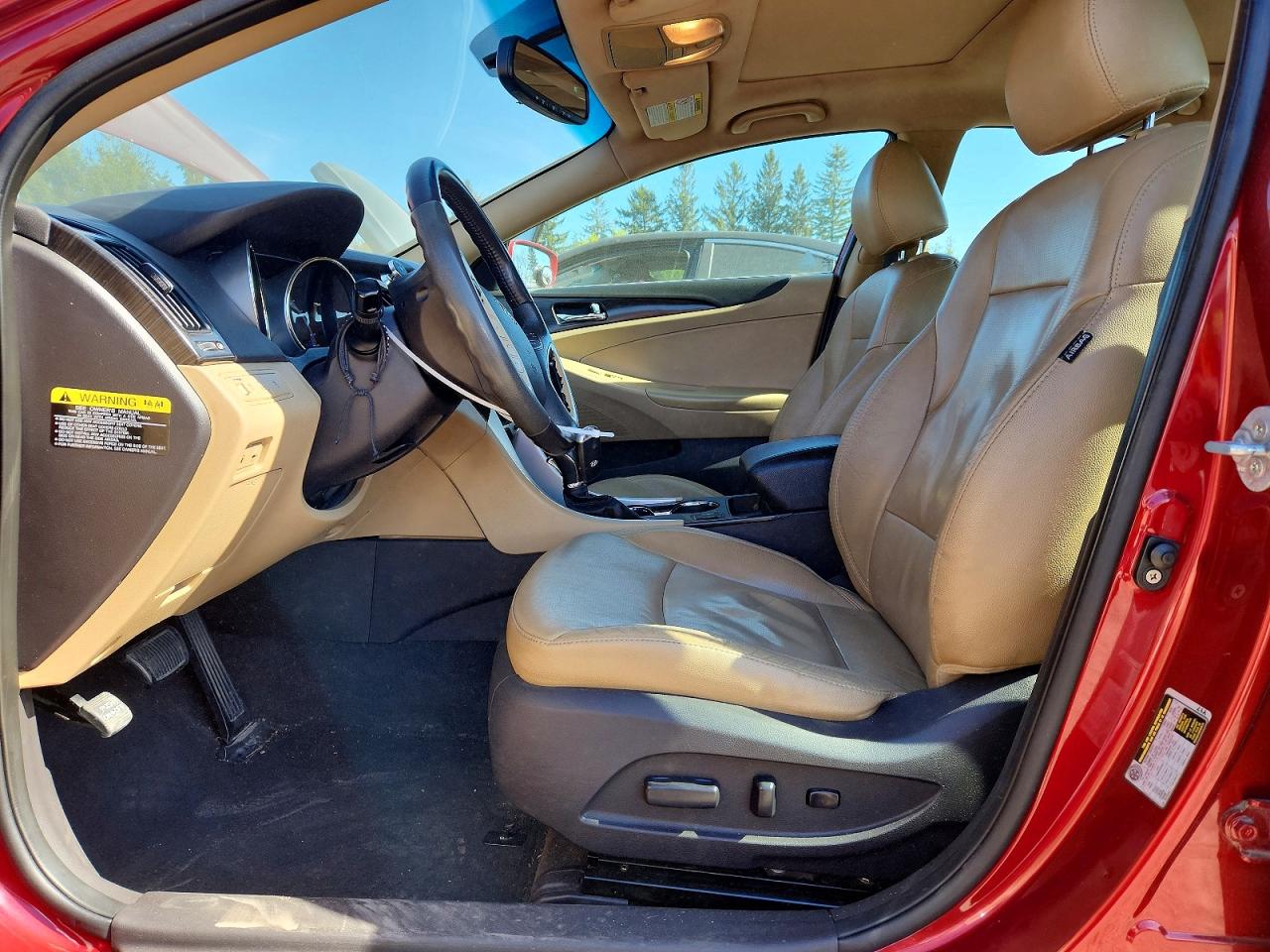 2012 Hyundai Sonata Se Red vin: 5NPEC4AC7CH320291