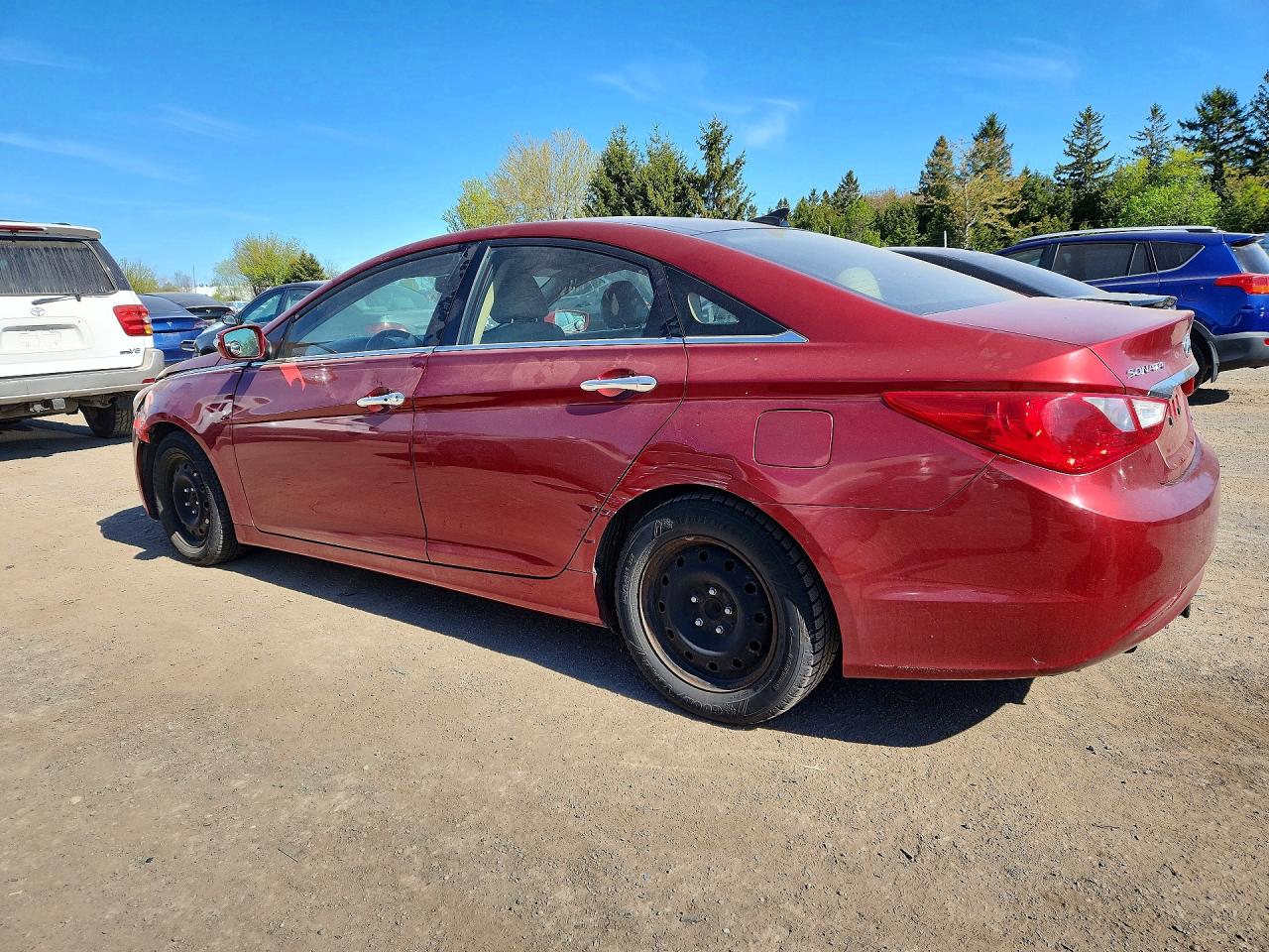 2012 Hyundai Sonata Se Red vin: 5NPEC4AC7CH320291