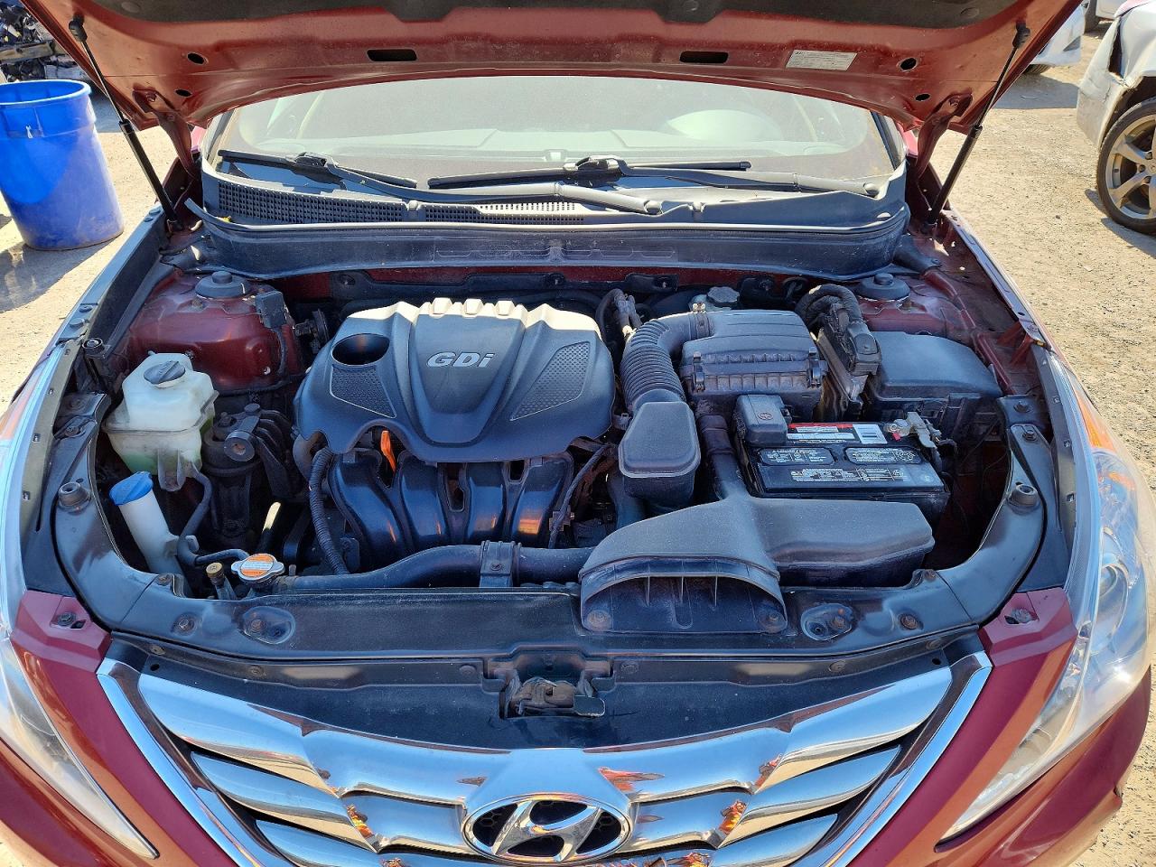 2012 Hyundai Sonata Se Red vin: 5NPEC4AC7CH320291