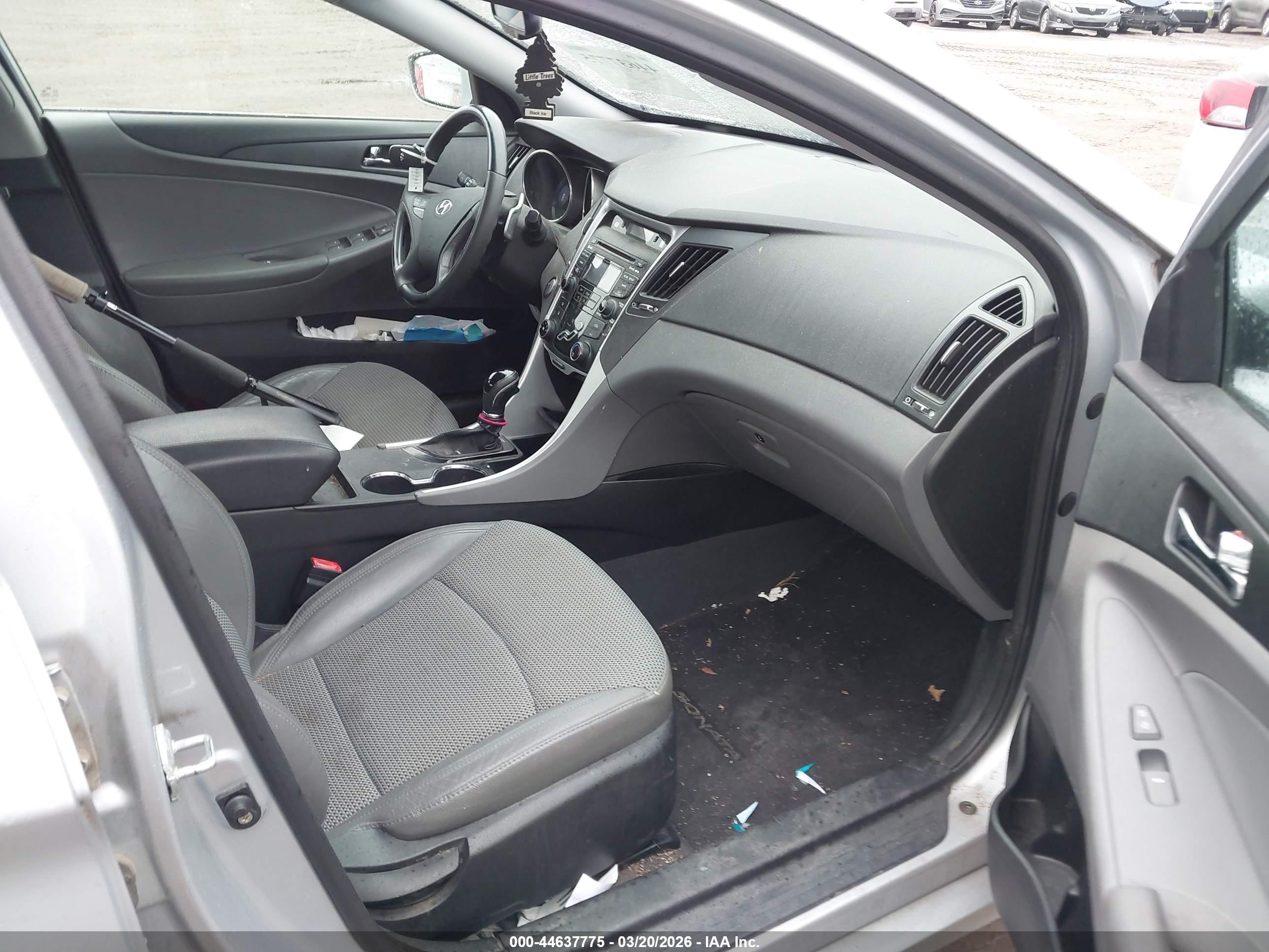 2012 Hyundai Sonata Se Silver vin: 5NPEC4AC7CH328228