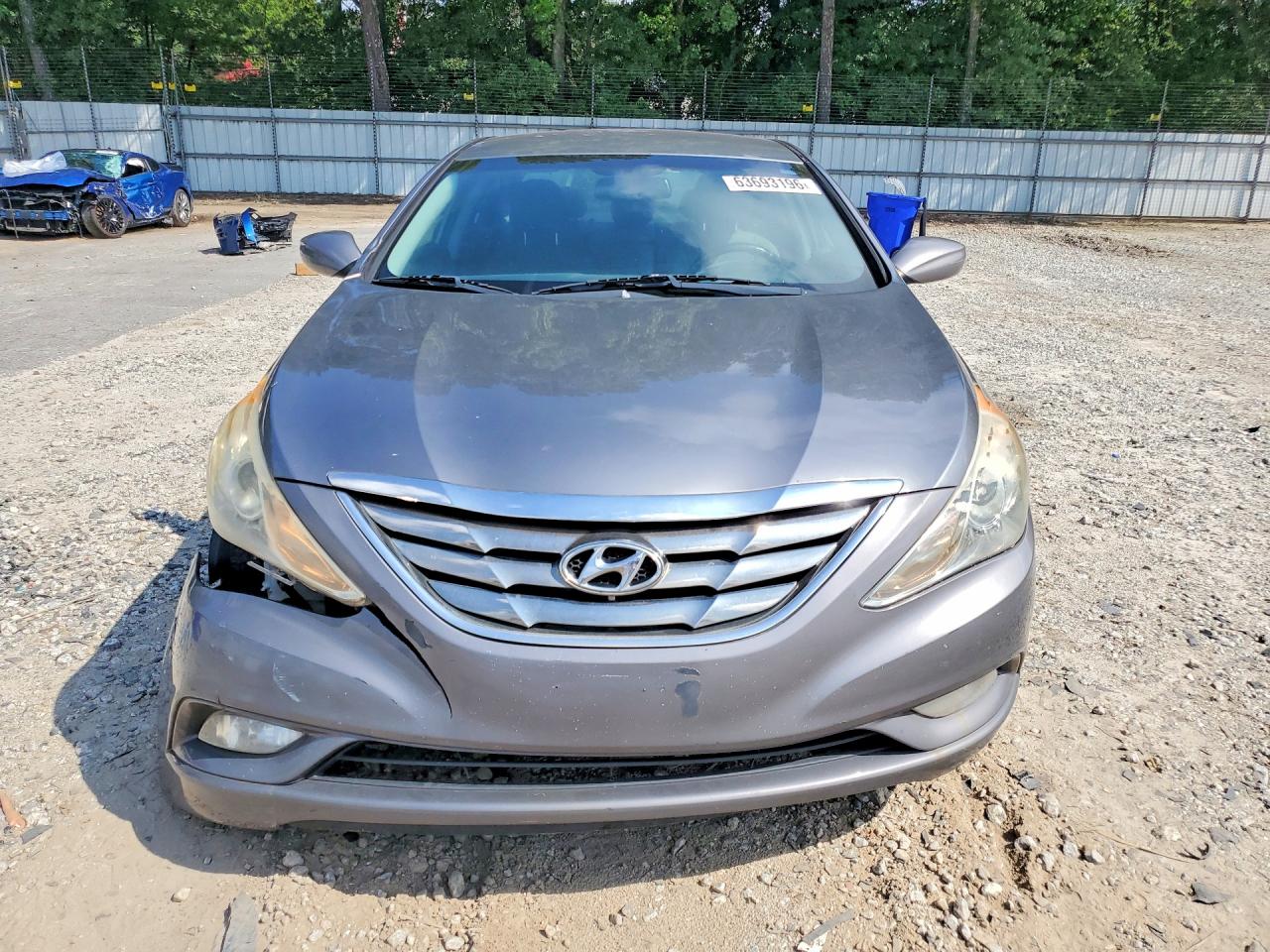 2012 Hyundai Sonata Se Gray vin: 5NPEC4AC7CH329704