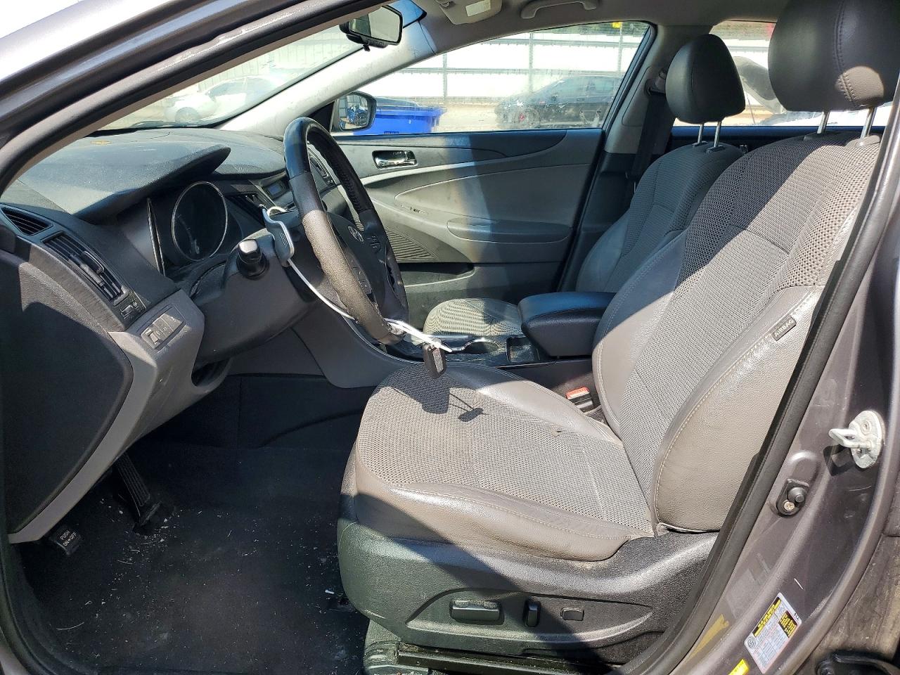 2012 Hyundai Sonata Se Gray vin: 5NPEC4AC7CH329704