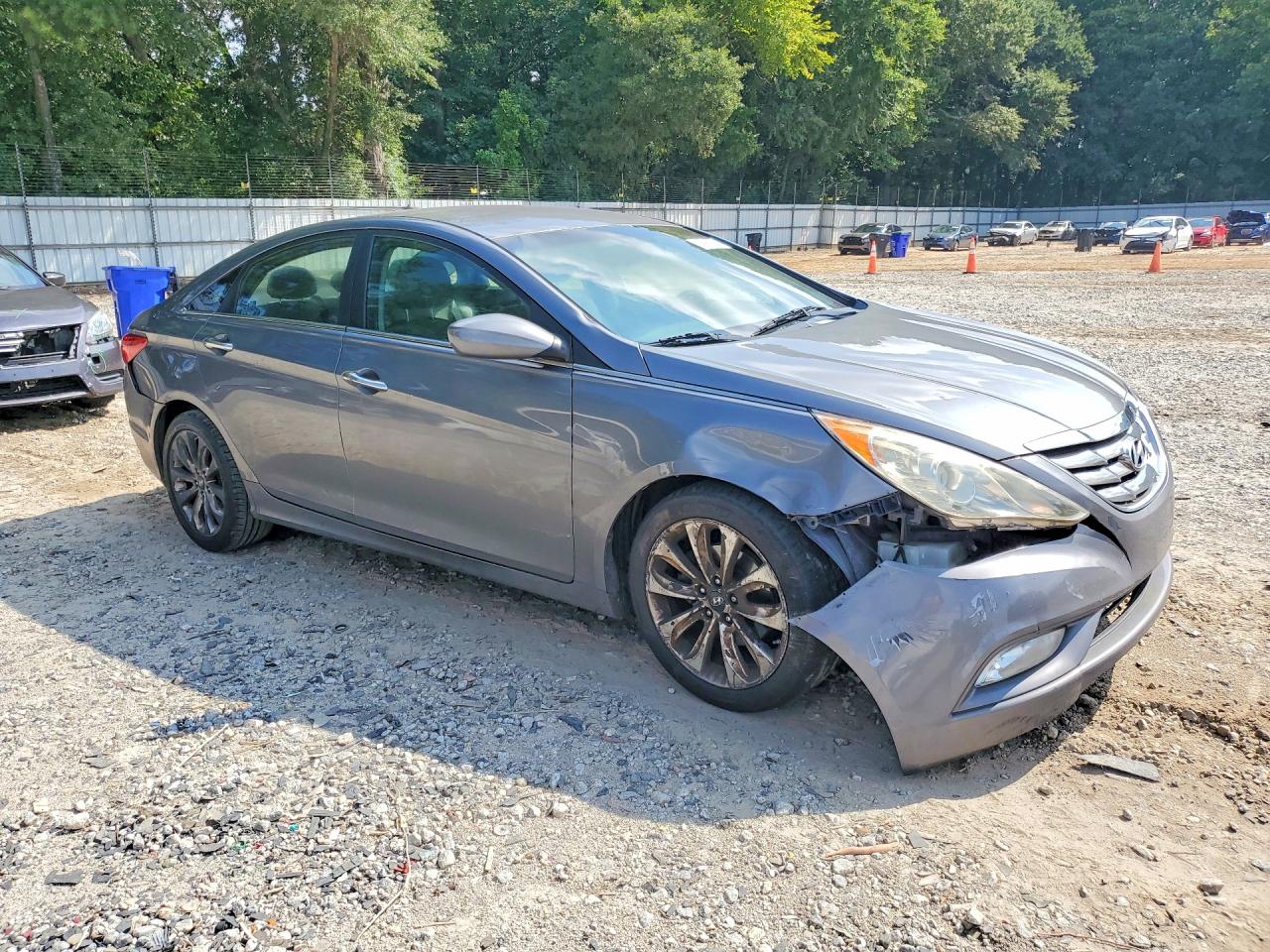 2012 Hyundai Sonata Se Gray vin: 5NPEC4AC7CH329704