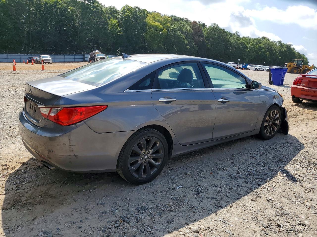 2012 Hyundai Sonata Se Gray vin: 5NPEC4AC7CH329704