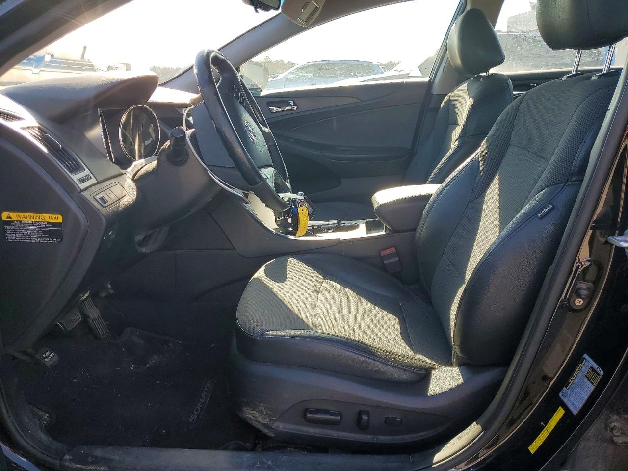 2012 Hyundai Sonata Se Black vin: 5NPEC4AC7CH334160