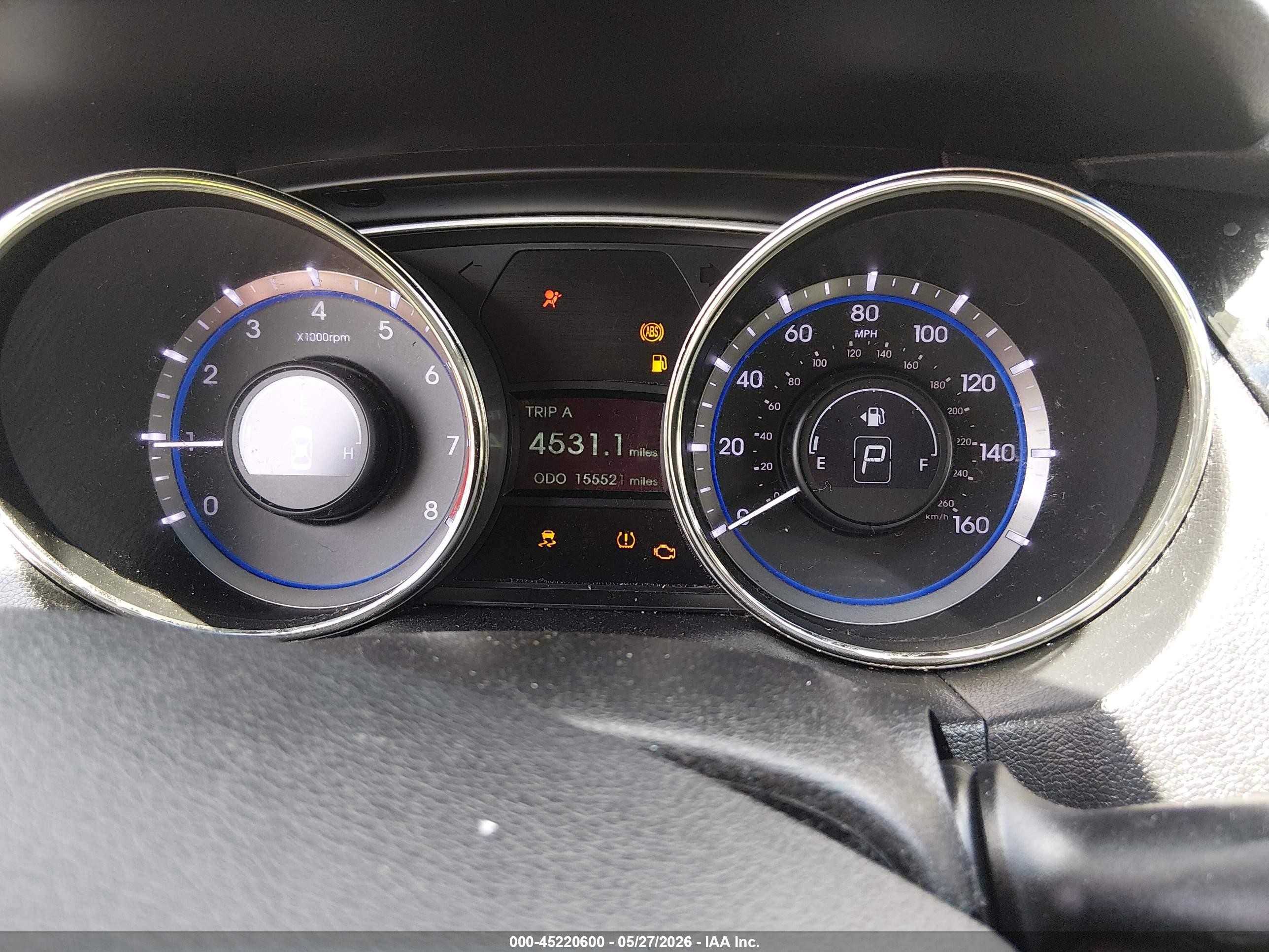 2012 Hyundai Sonata Se Серый vin: 5NPEC4AC7CH350438