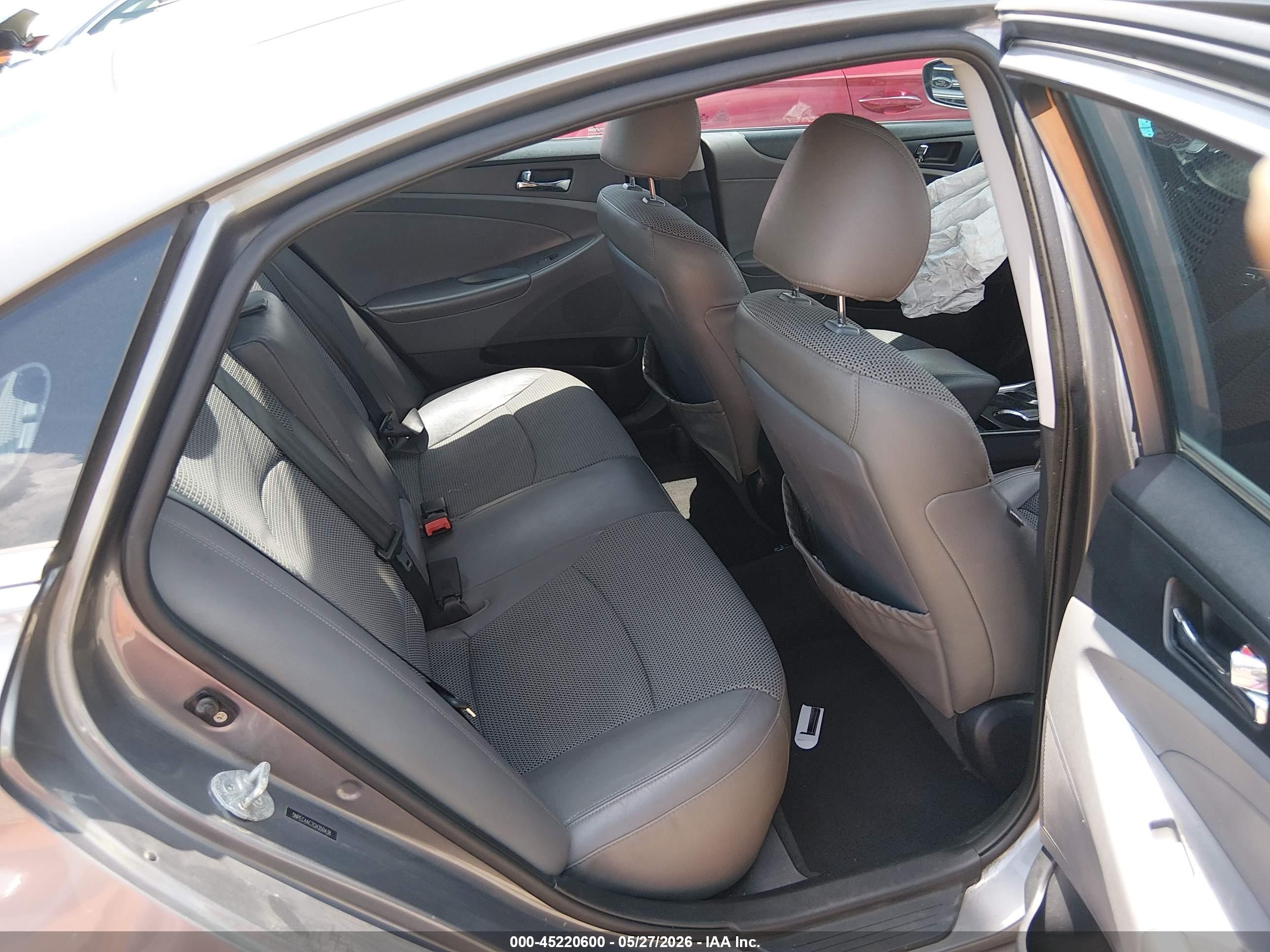 2012 Hyundai Sonata Se Серый vin: 5NPEC4AC7CH350438