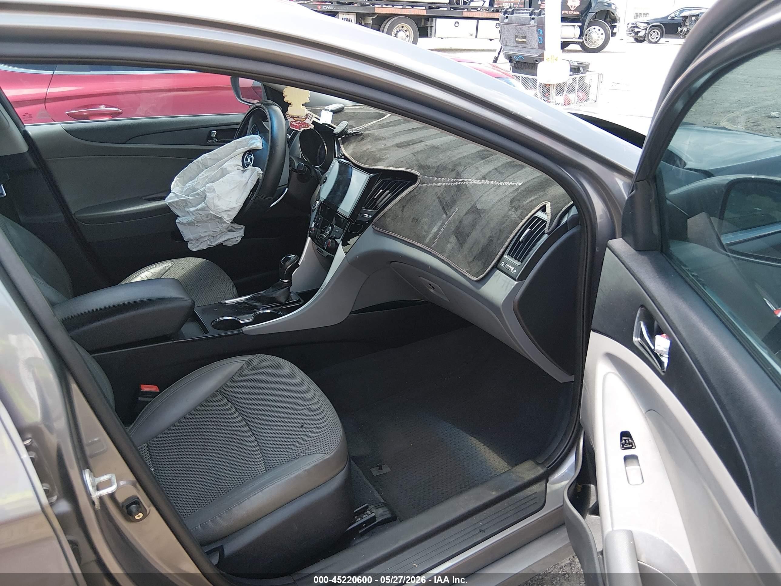 2012 Hyundai Sonata Se Серый vin: 5NPEC4AC7CH350438