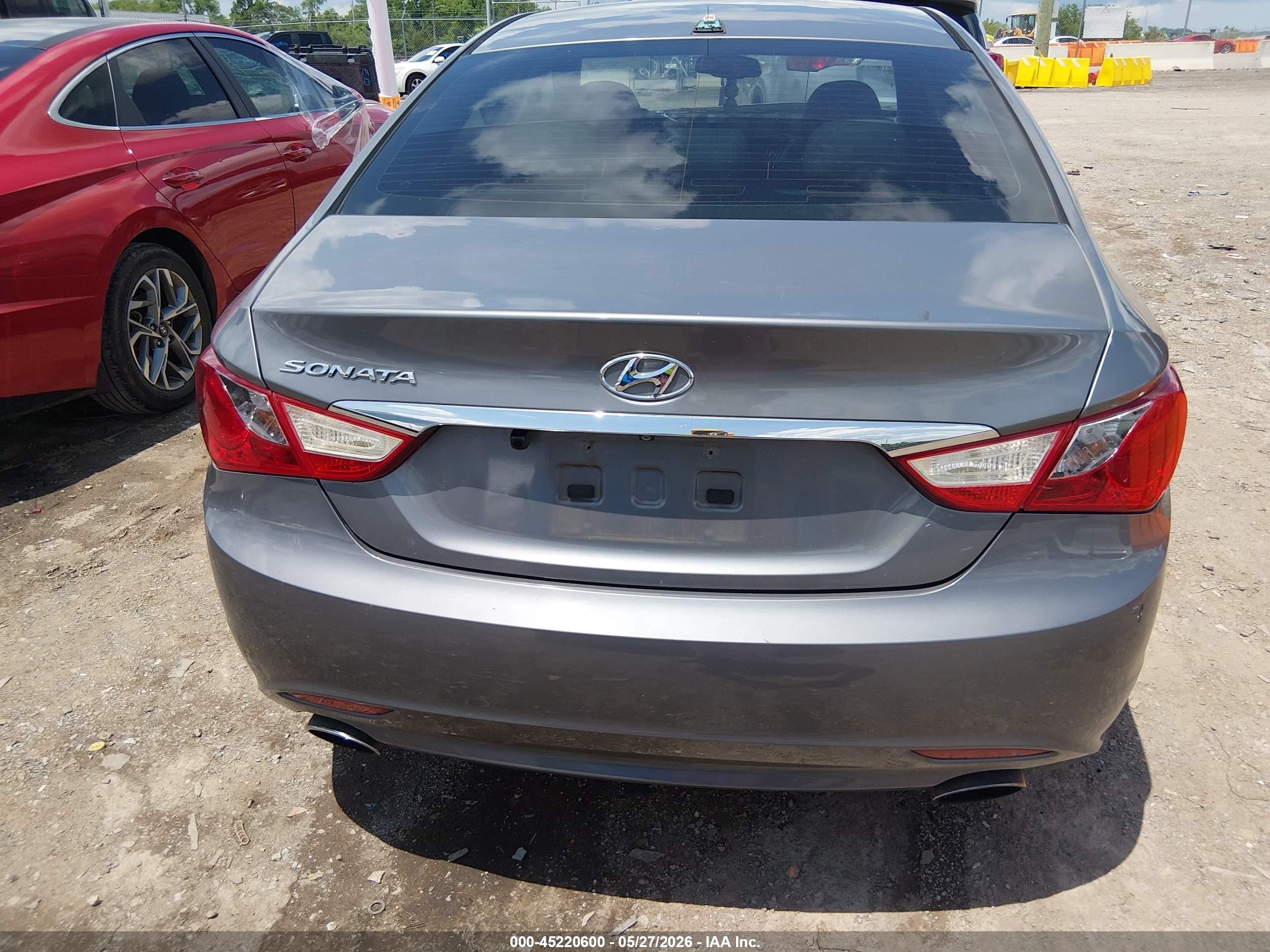 2012 Hyundai Sonata Se Серый vin: 5NPEC4AC7CH350438