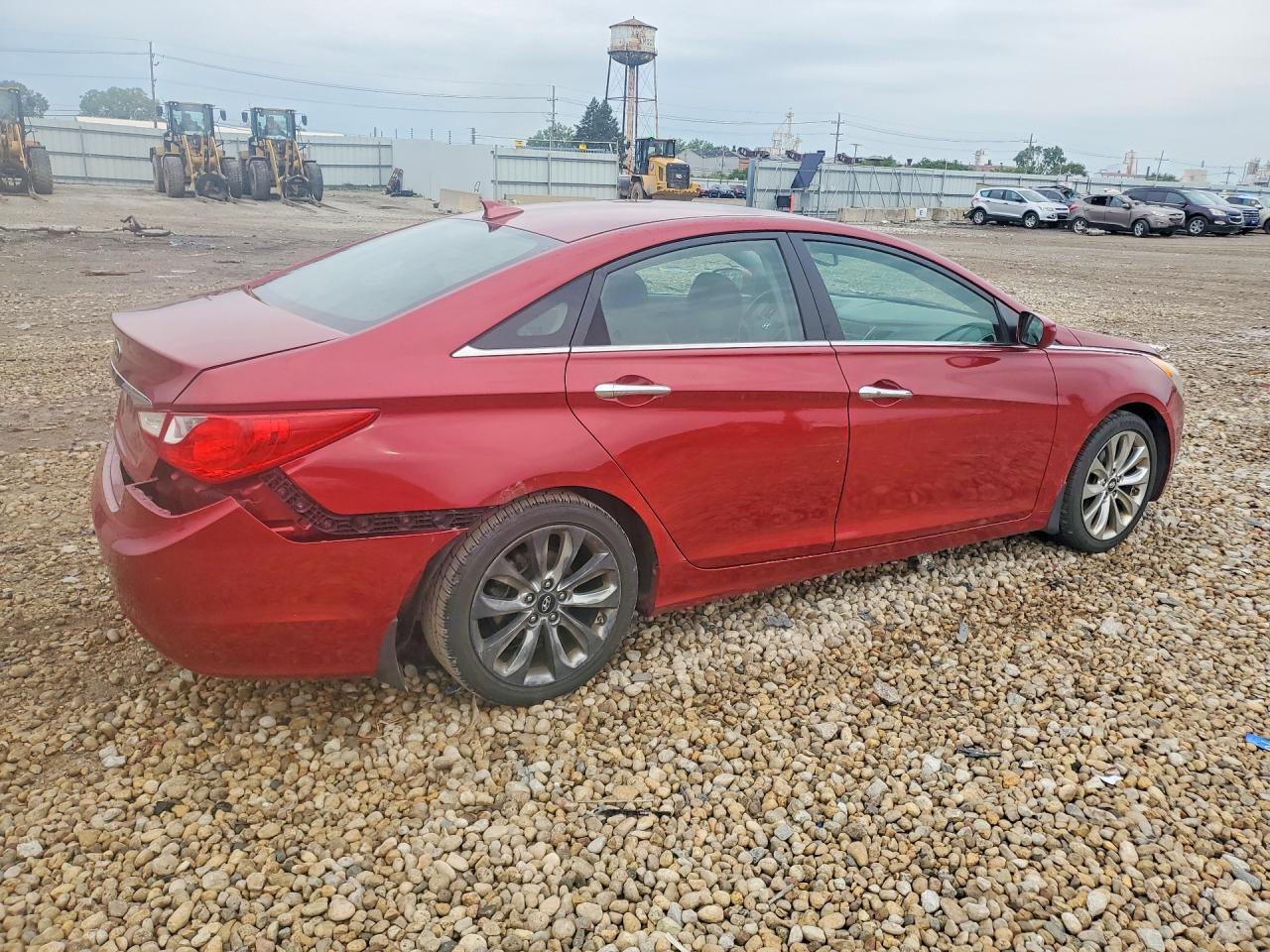 2012 Hyundai Sonata Se Red vin: 5NPEC4AC7CH364808