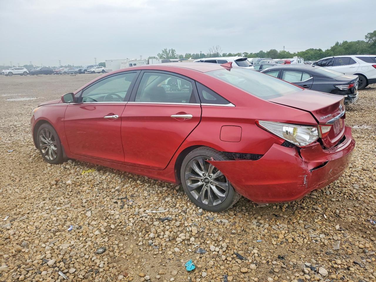 2012 Hyundai Sonata Se Red vin: 5NPEC4AC7CH364808