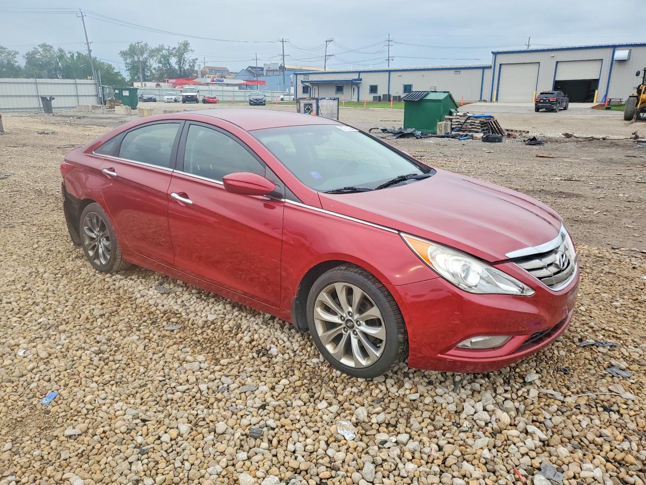 2012 Hyundai Sonata Se Red vin: 5NPEC4AC7CH364808