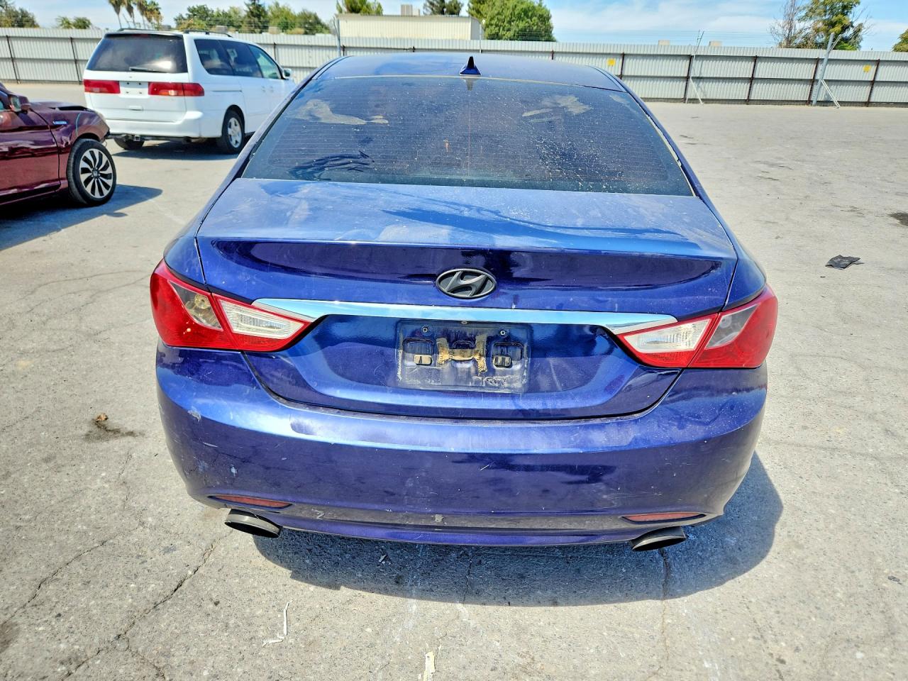 2012 Hyundai Sonata Se Blue vin: 5NPEC4AC7CH365456