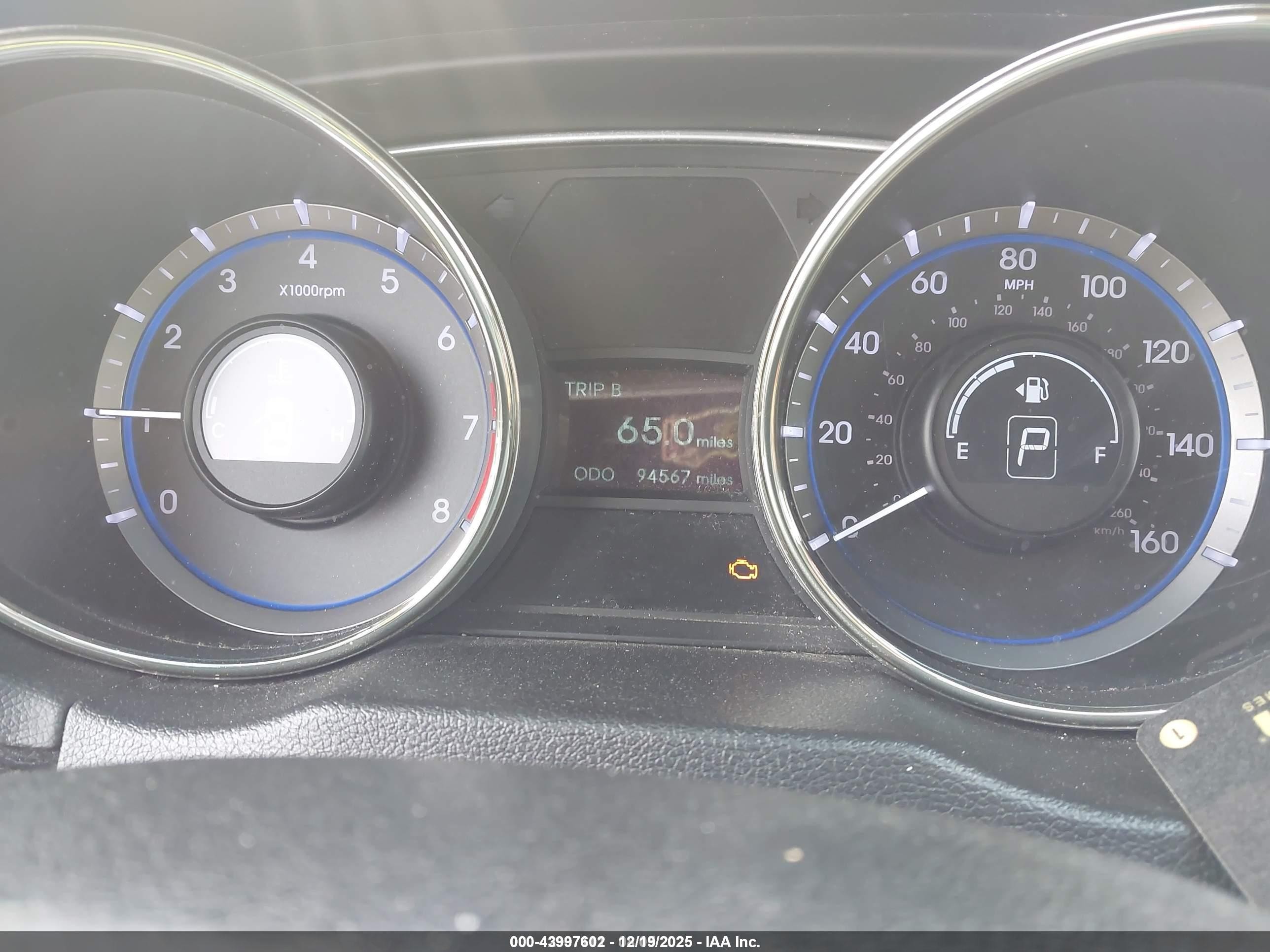 2012 Hyundai Sonata Limited Blue vin: 5NPEC4AC7CH409990