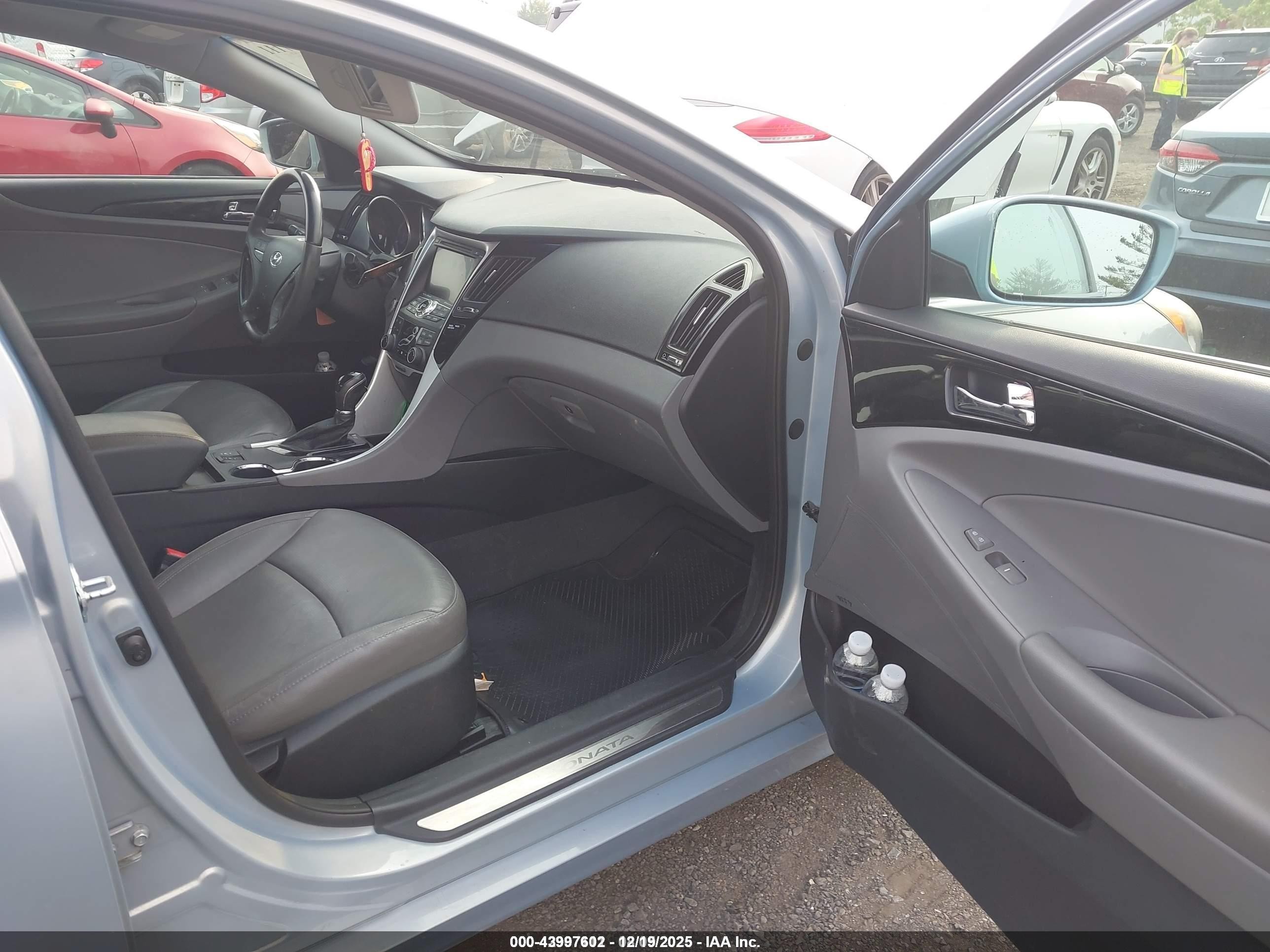 2012 Hyundai Sonata Limited Blue vin: 5NPEC4AC7CH409990