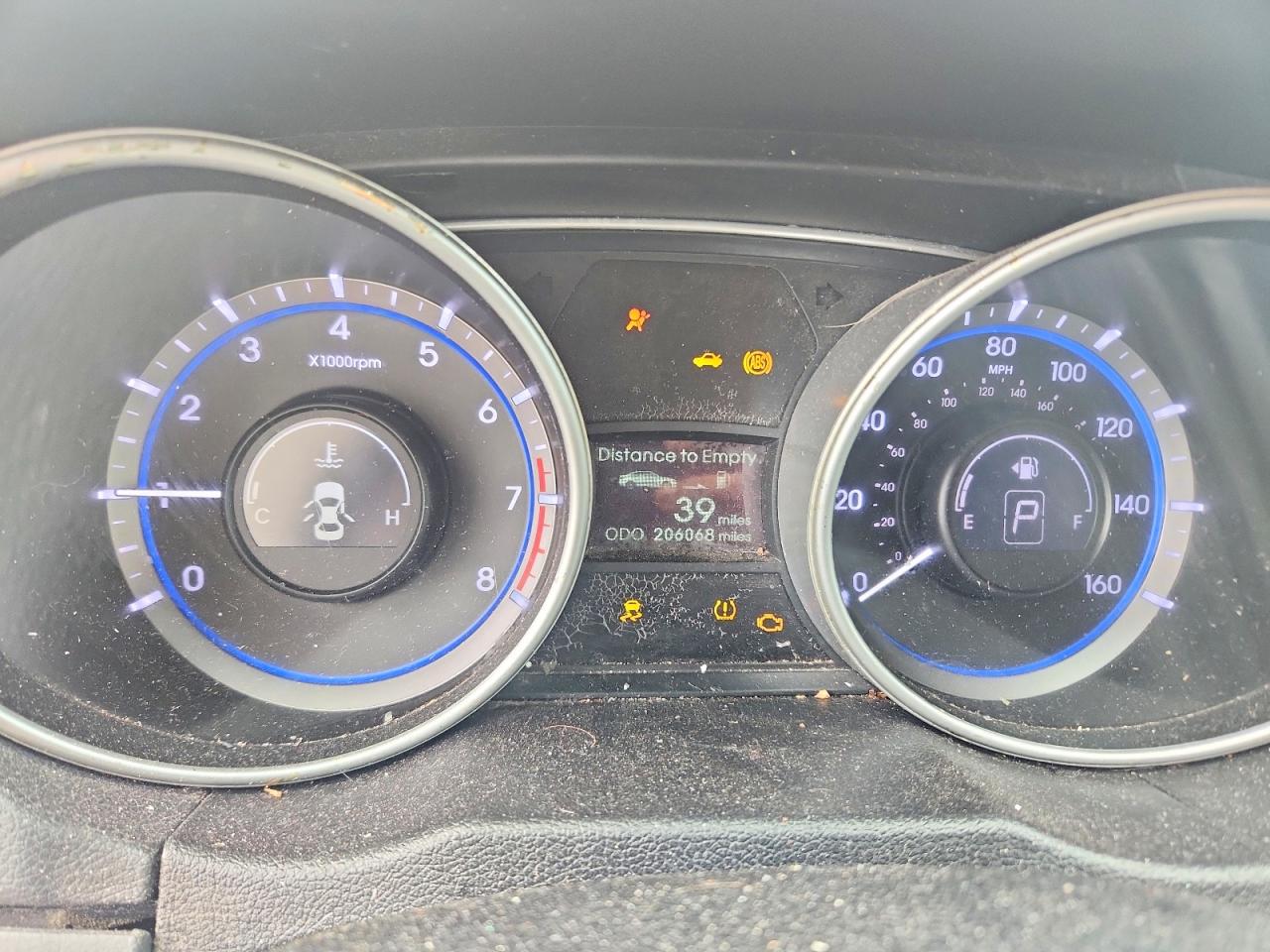 2012 Hyundai Sonata Blue vin: 5NPEC4AC7CH420326