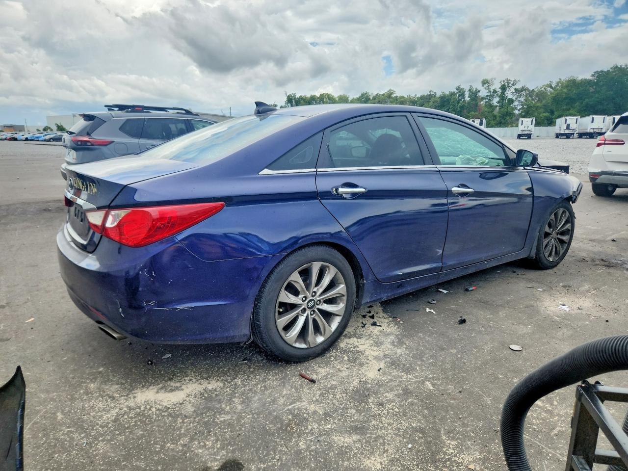 2012 Hyundai Sonata Blue vin: 5NPEC4AC7CH420326
