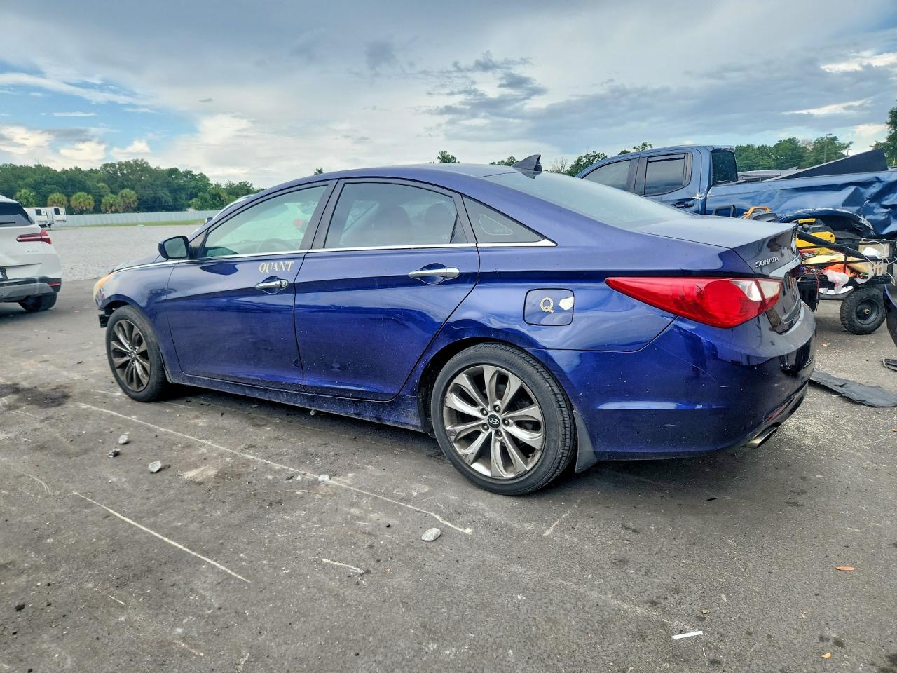 2012 Hyundai Sonata Blue vin: 5NPEC4AC7CH420326