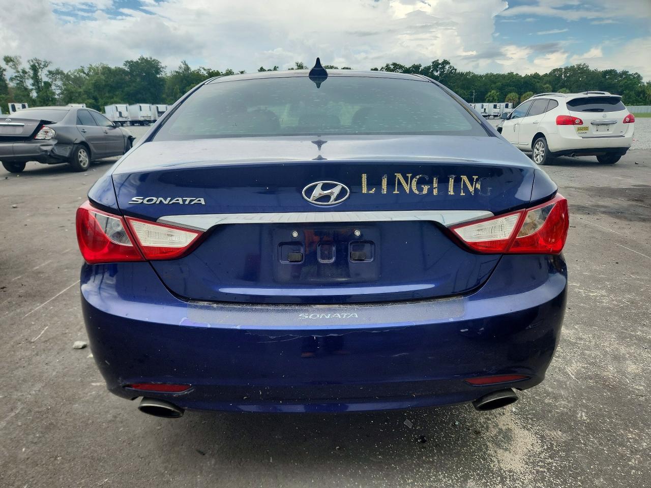 2012 Hyundai Sonata Blue vin: 5NPEC4AC7CH420326