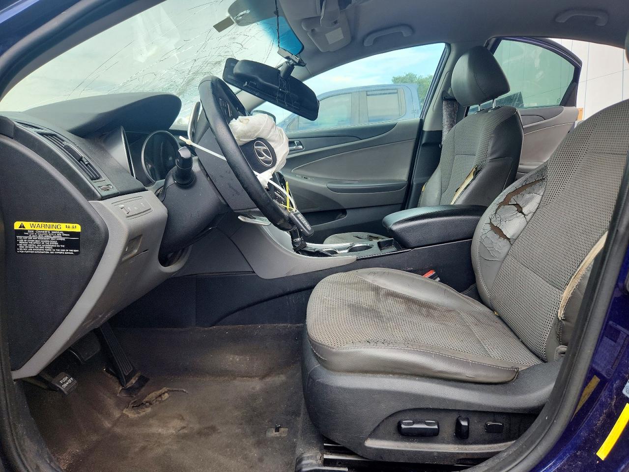 2012 Hyundai Sonata Blue vin: 5NPEC4AC7CH420326