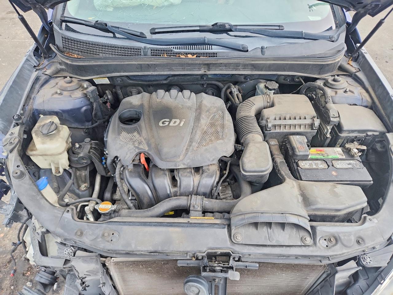 2012 Hyundai Sonata Blue vin: 5NPEC4AC7CH420326