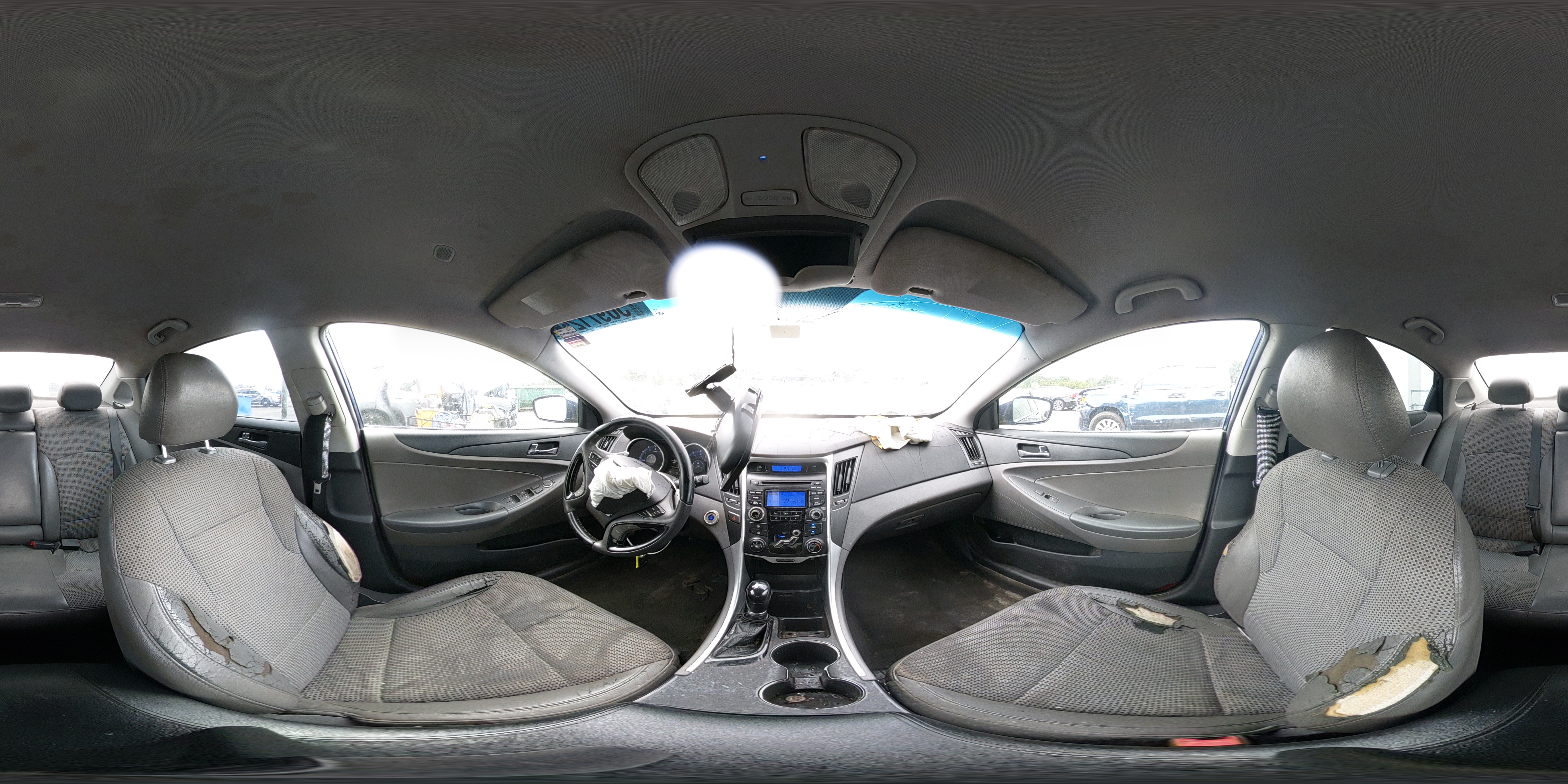 2012 Hyundai Sonata Blue vin: 5NPEC4AC7CH420326