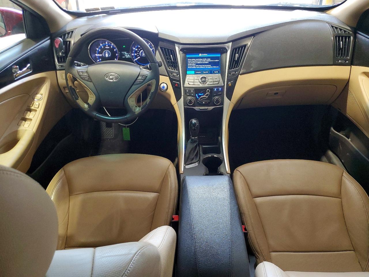 2012 Hyundai Sonata Limited Red vin: 5NPEC4AC7CH427275