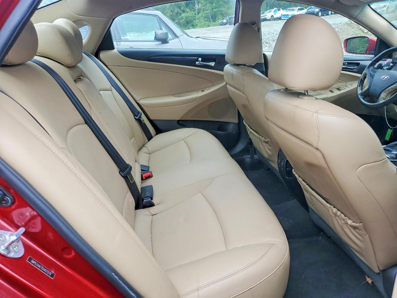 2012 Hyundai Sonata Limited Red vin: 5NPEC4AC7CH427275