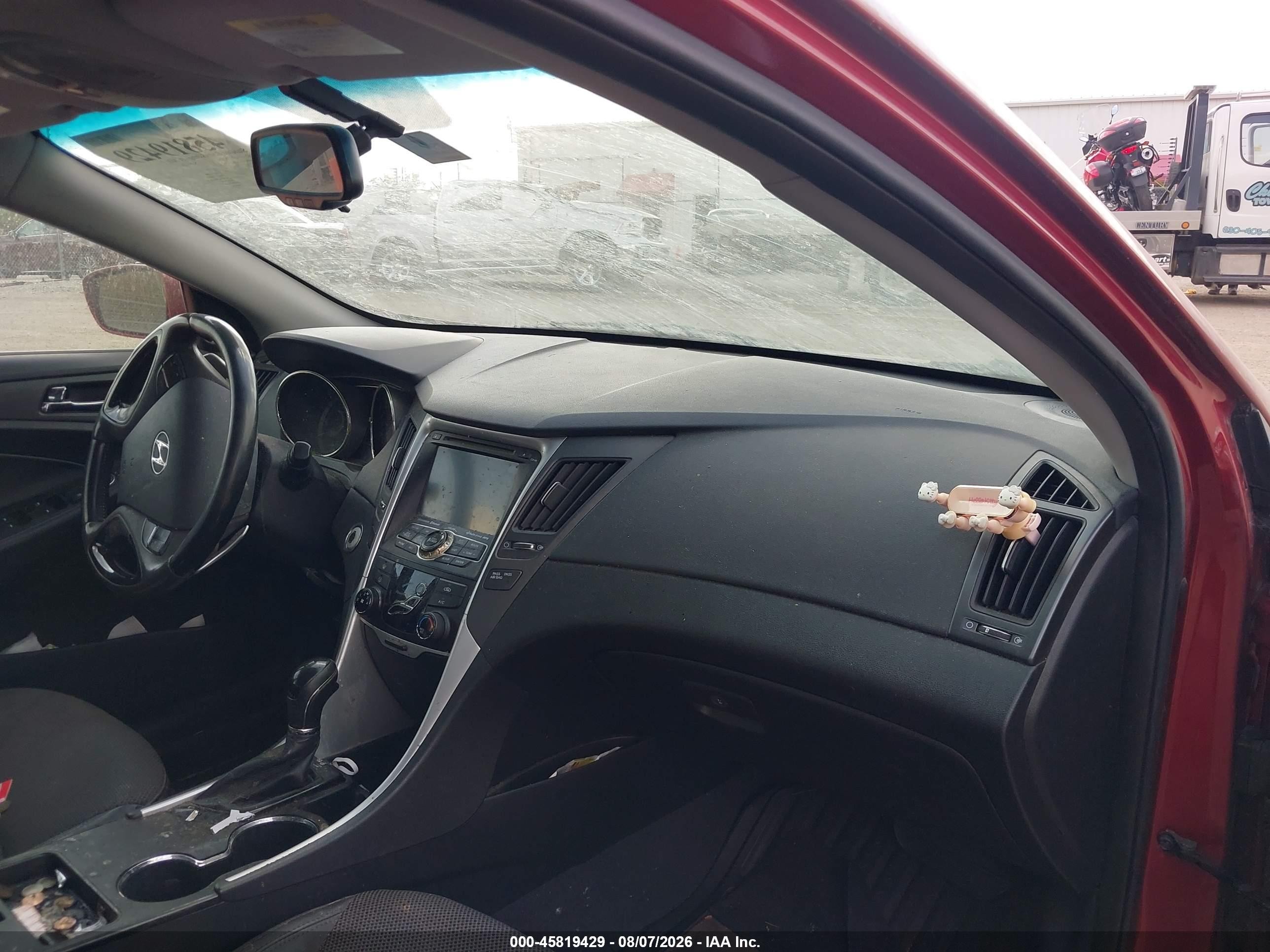 2012 Hyundai Sonata Se Red vin: 5NPEC4AC7CH430421