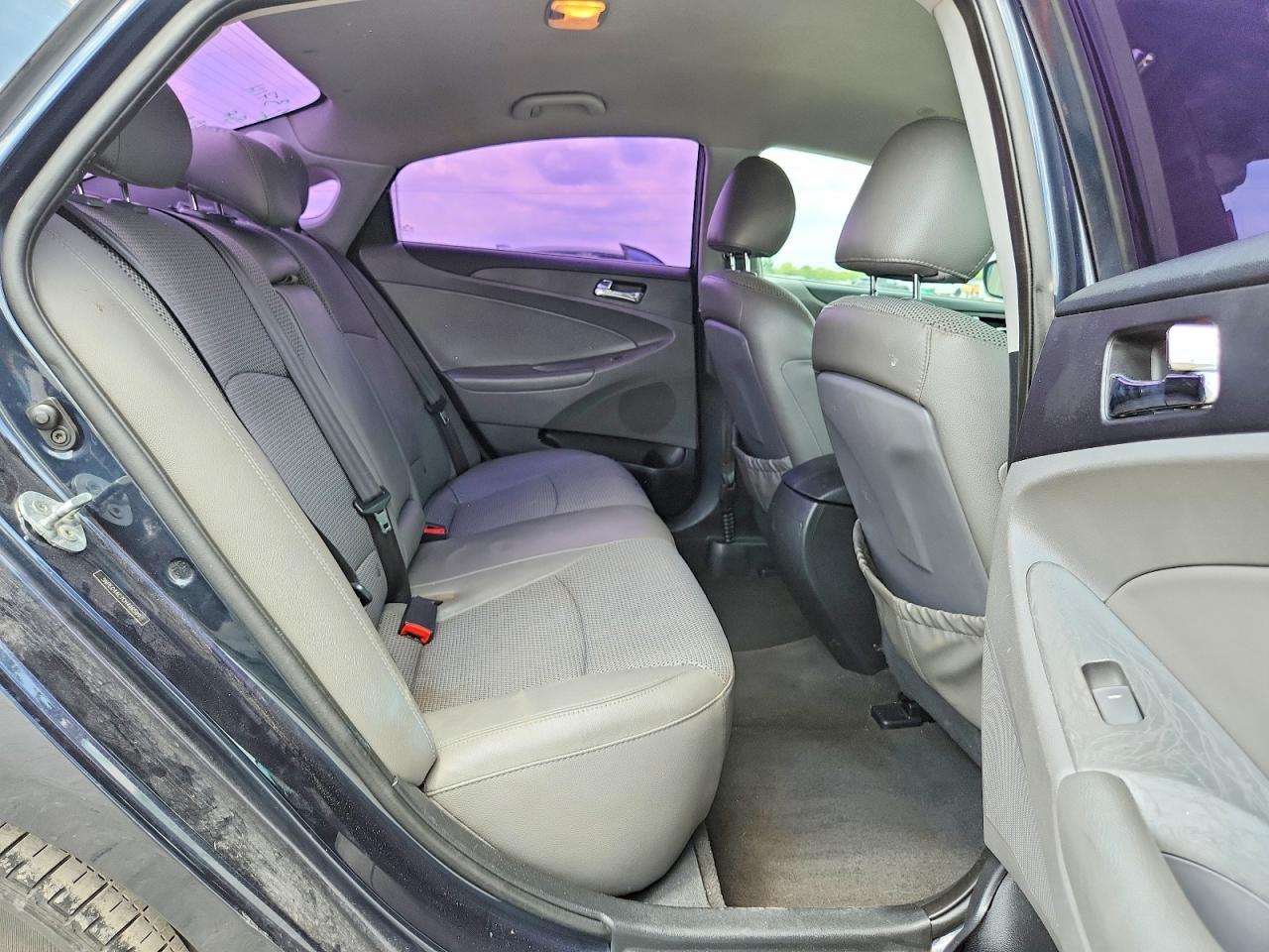 2012 Hyundai Sonata Se Black vin: 5NPEC4AC7CH446599