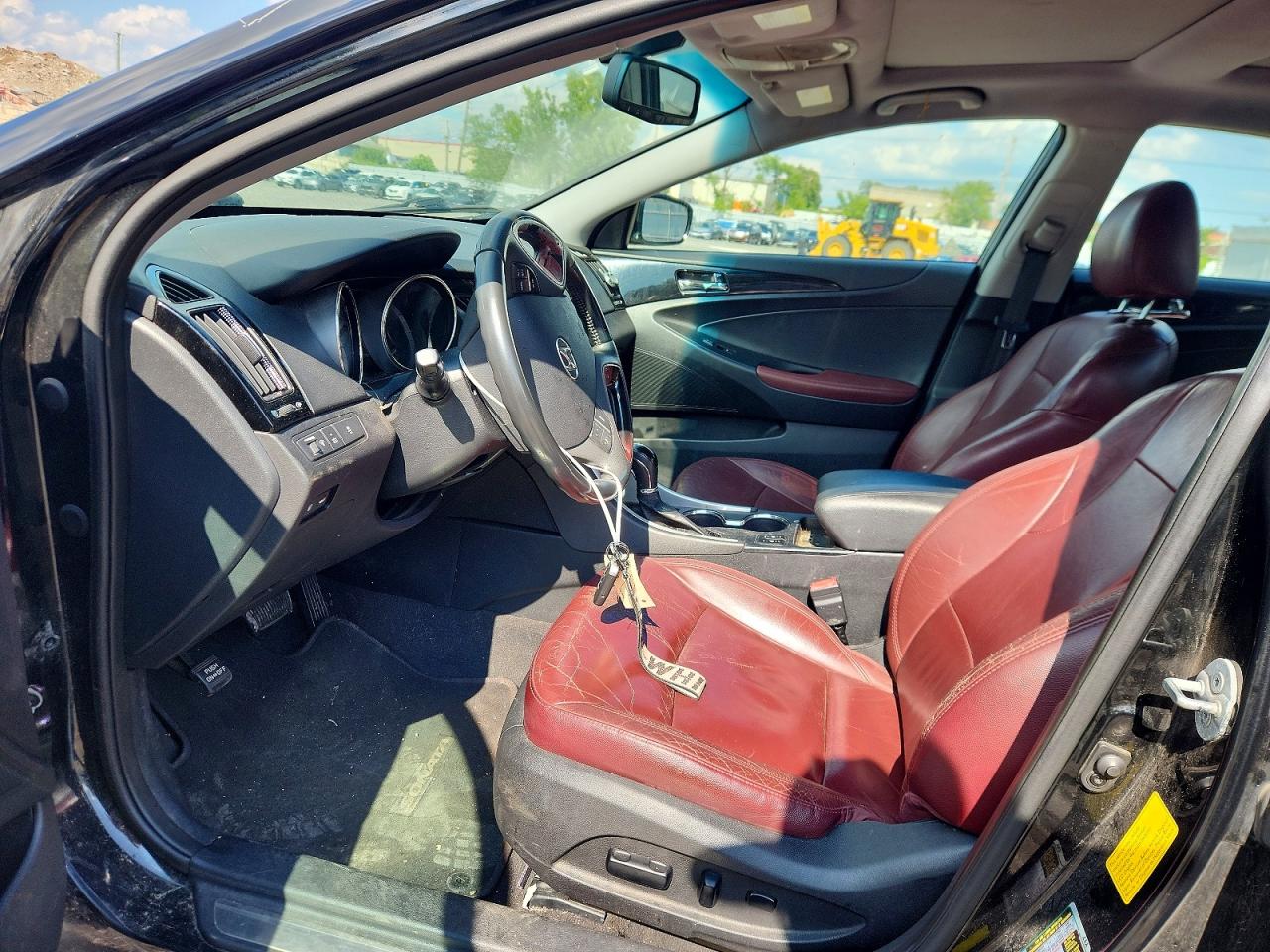 2012 Hyundai Sonata Limited Black vin: 5NPEC4AC7CH448806