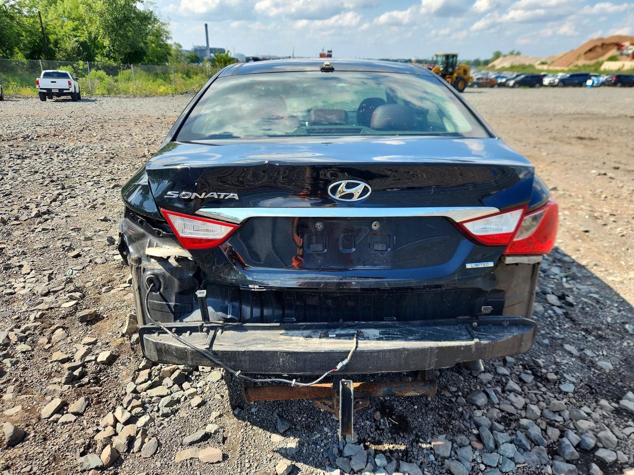 2012 Hyundai Sonata Limited Black vin: 5NPEC4AC7CH448806