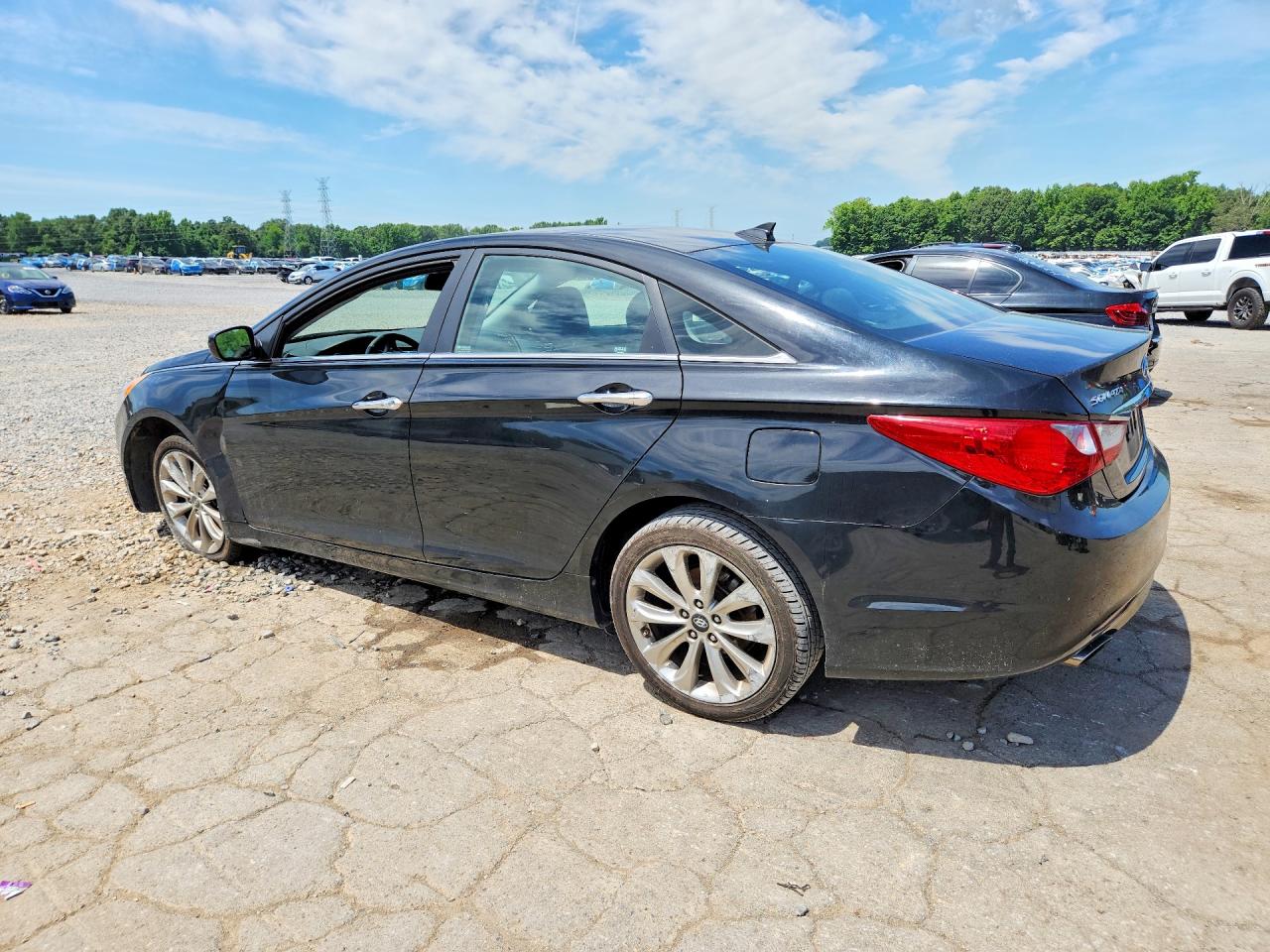 2012 Hyundai Sonata Se Black vin: 5NPEC4AC7CH495057