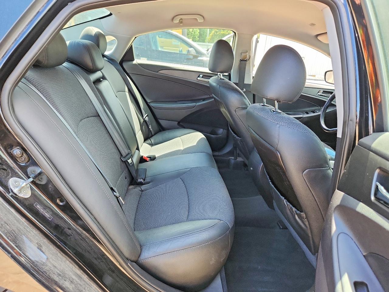 2012 Hyundai Sonata Se Black vin: 5NPEC4AC7CH495057