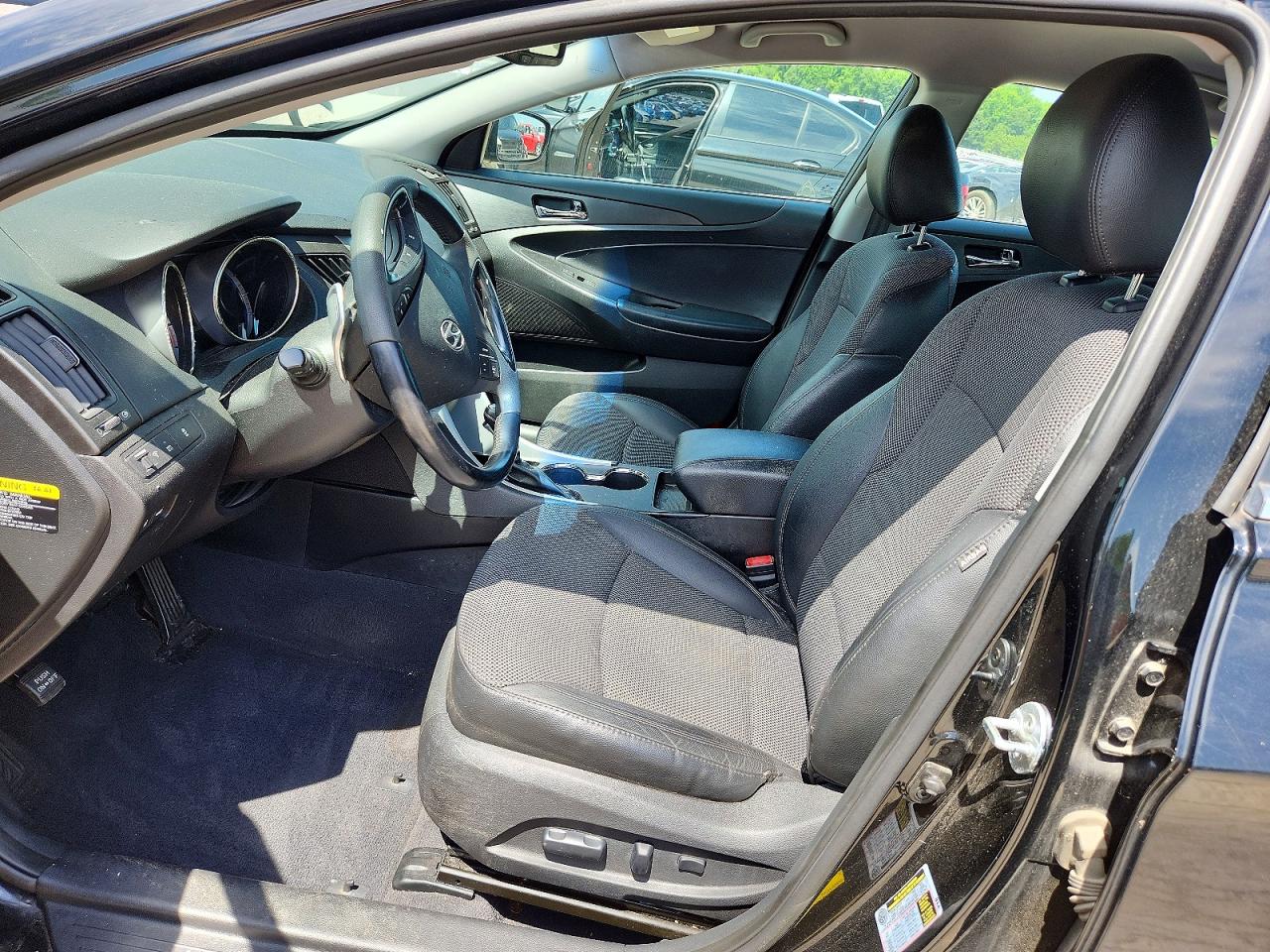 2012 Hyundai Sonata Se Black vin: 5NPEC4AC7CH495057