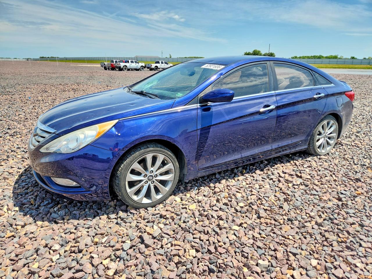 2012 Hyundai Sonata Se Blue vin: 5NPEC4AC7CH498668