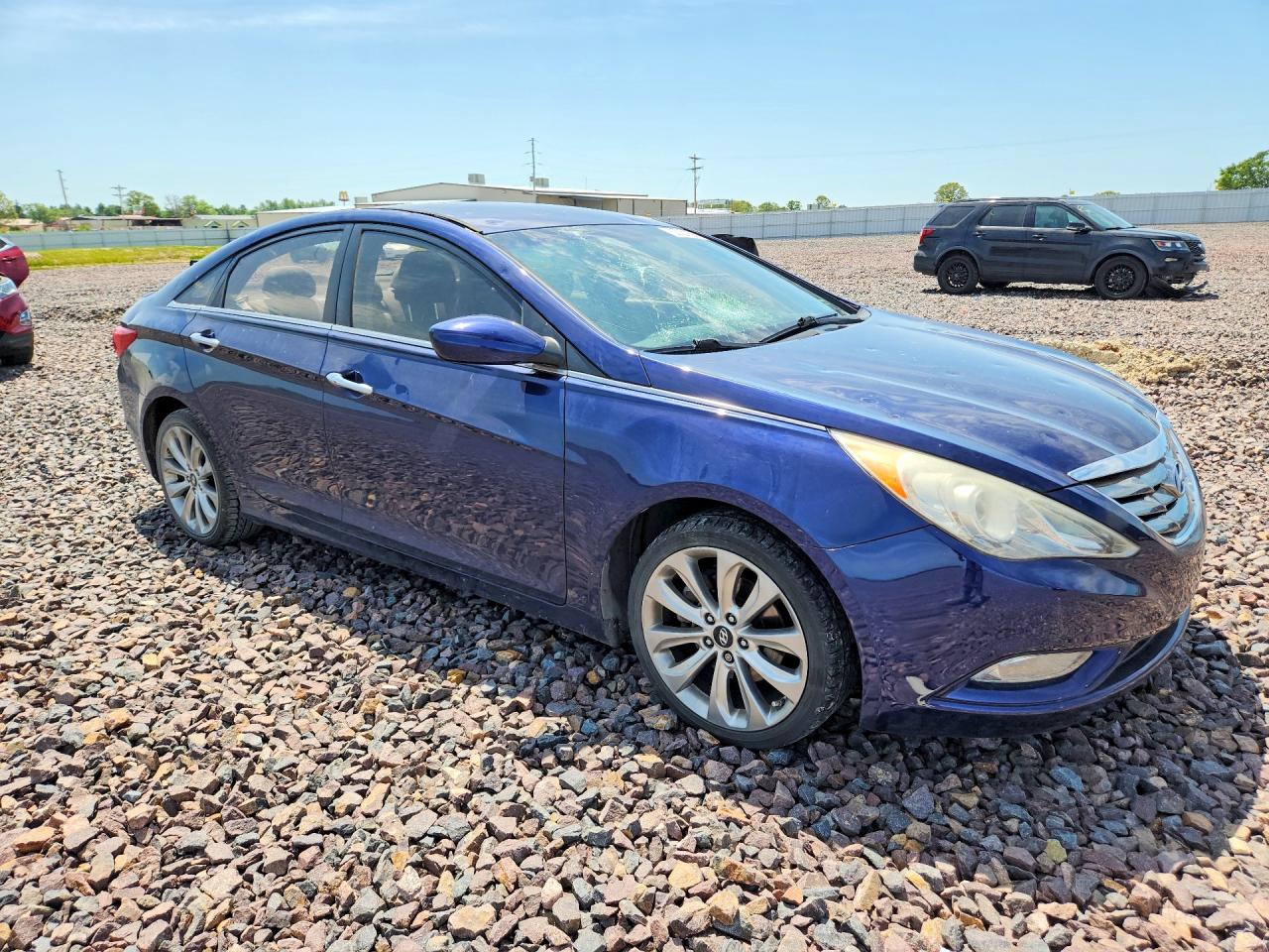 2012 Hyundai Sonata Se Синий vin: 5NPEC4AC7CH498668