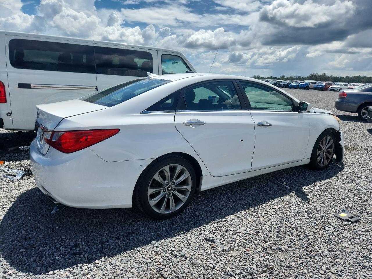 2013 Hyundai Sonata Se Белый vin: 5NPEC4AC7DH549667