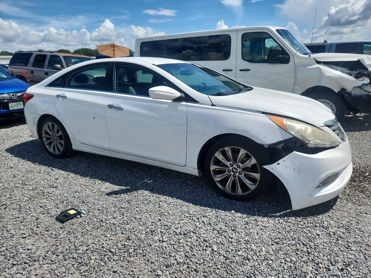 2013 Hyundai Sonata Se Белый vin: 5NPEC4AC7DH549667